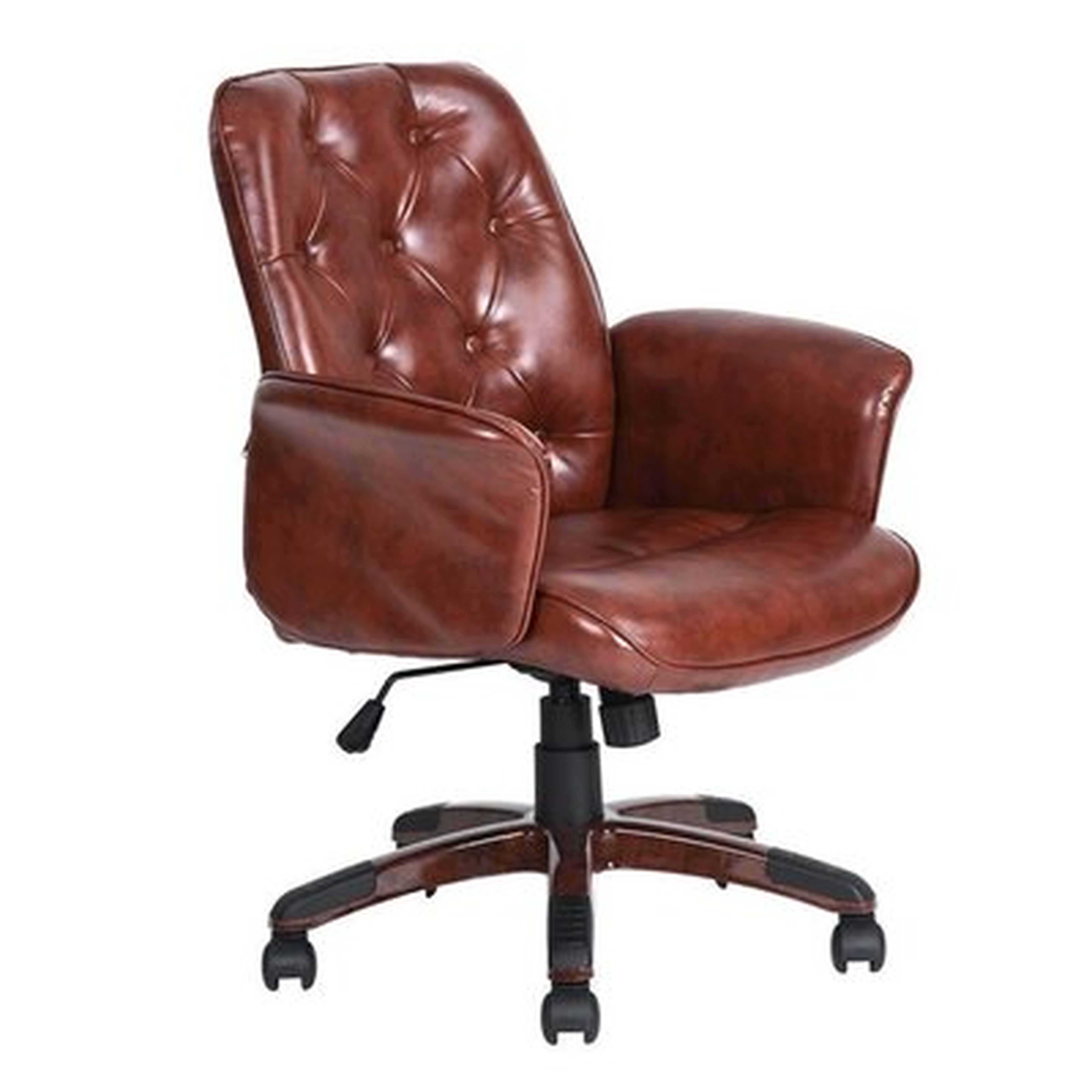 Katara Genuine Leather Executive Chair - Wayfair