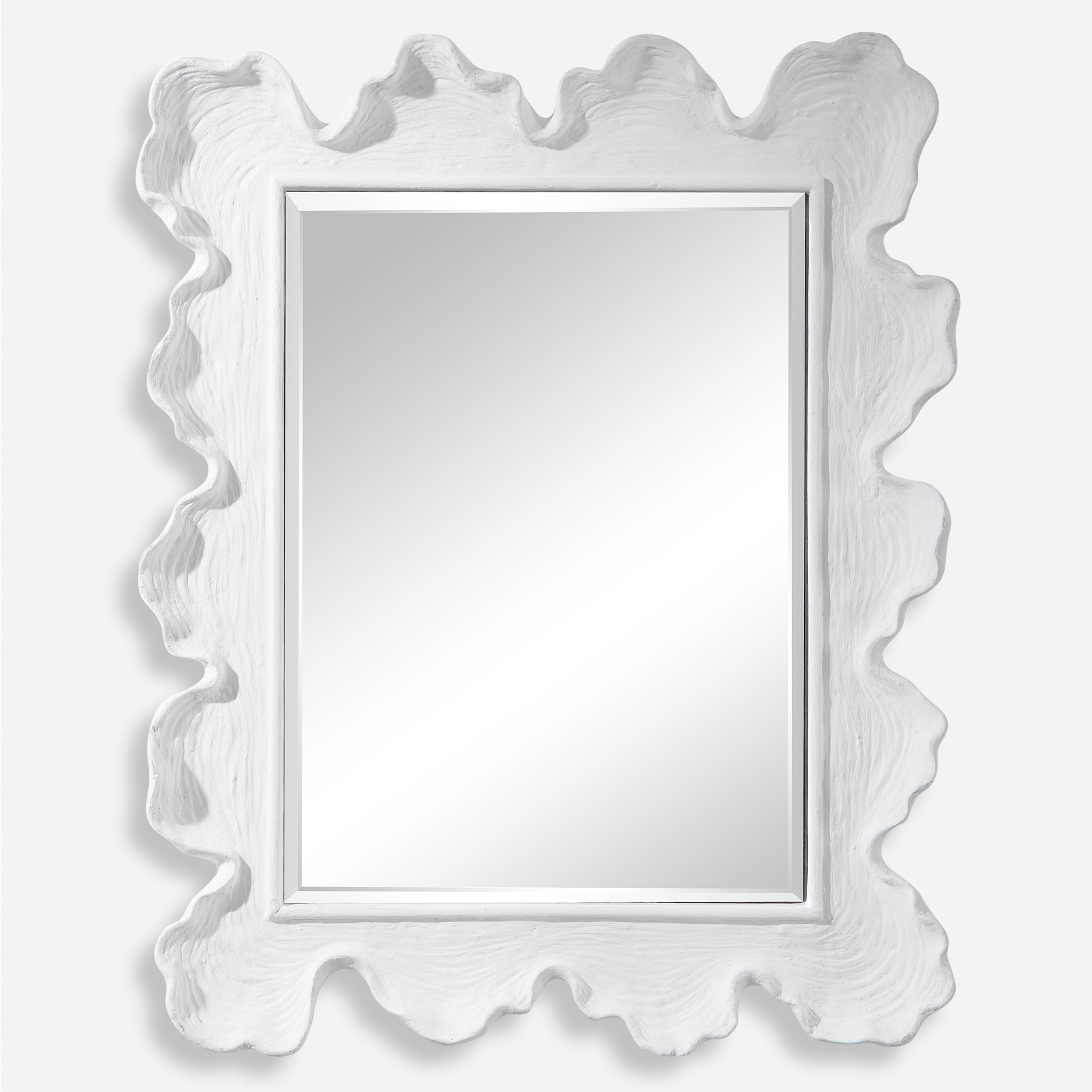Sea Coral Coastal Mirror - Uttermost