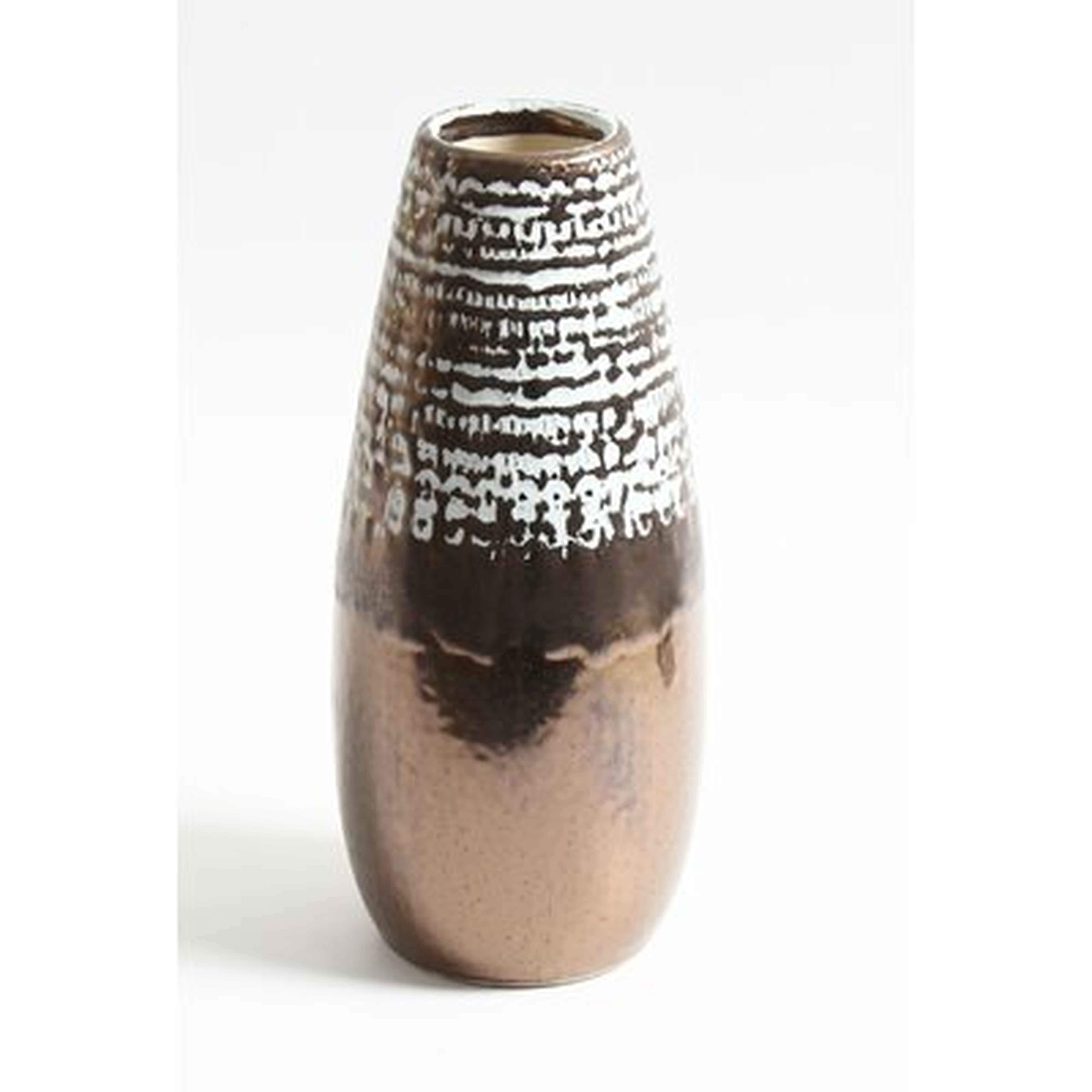 Bronze Ceramic Table Vase - Wayfair