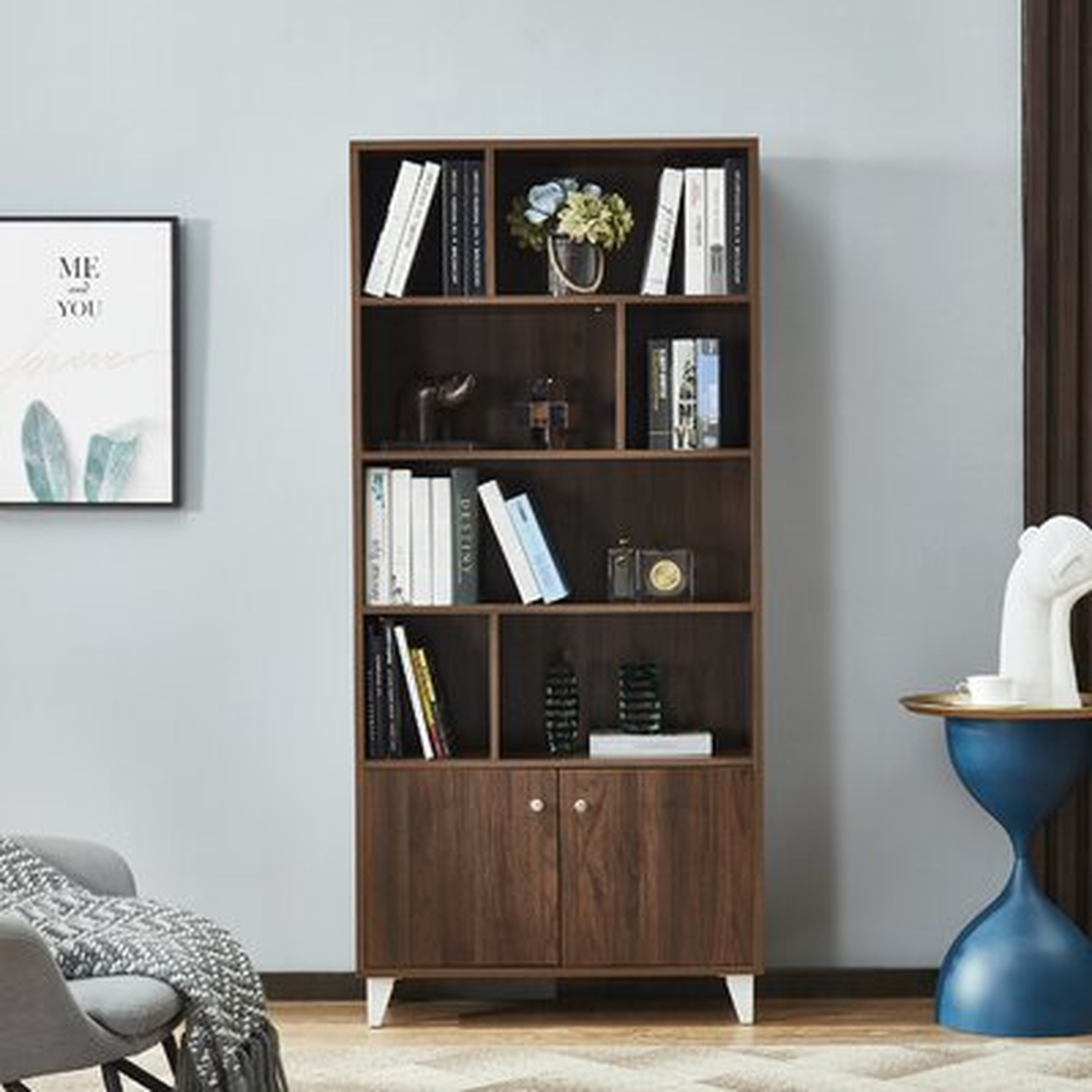 68.5" H x 31.5" W Barrister Bookcase - Wayfair