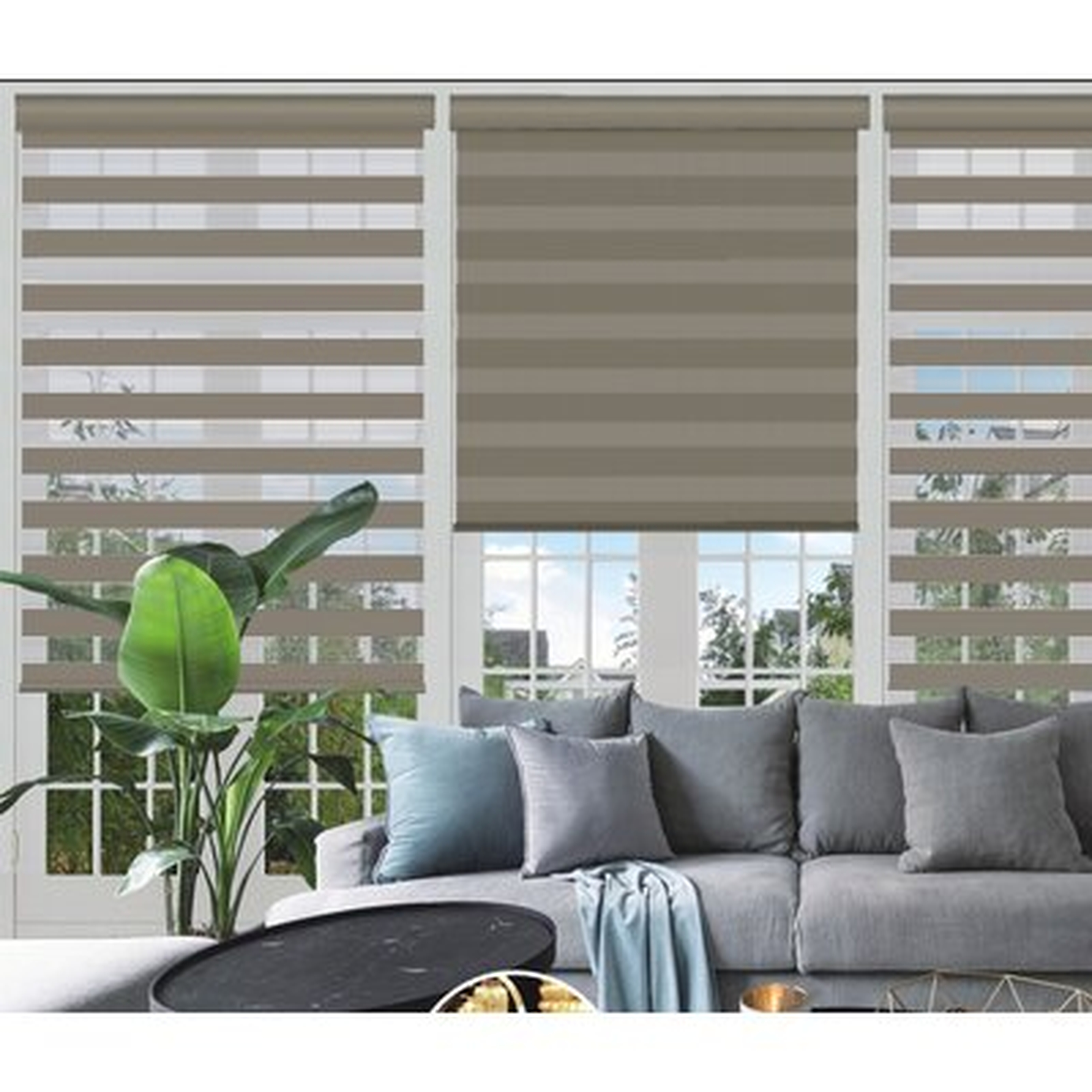 Lauren Taylor Day and Night Semi-Sheer Roller Shade - Wayfair