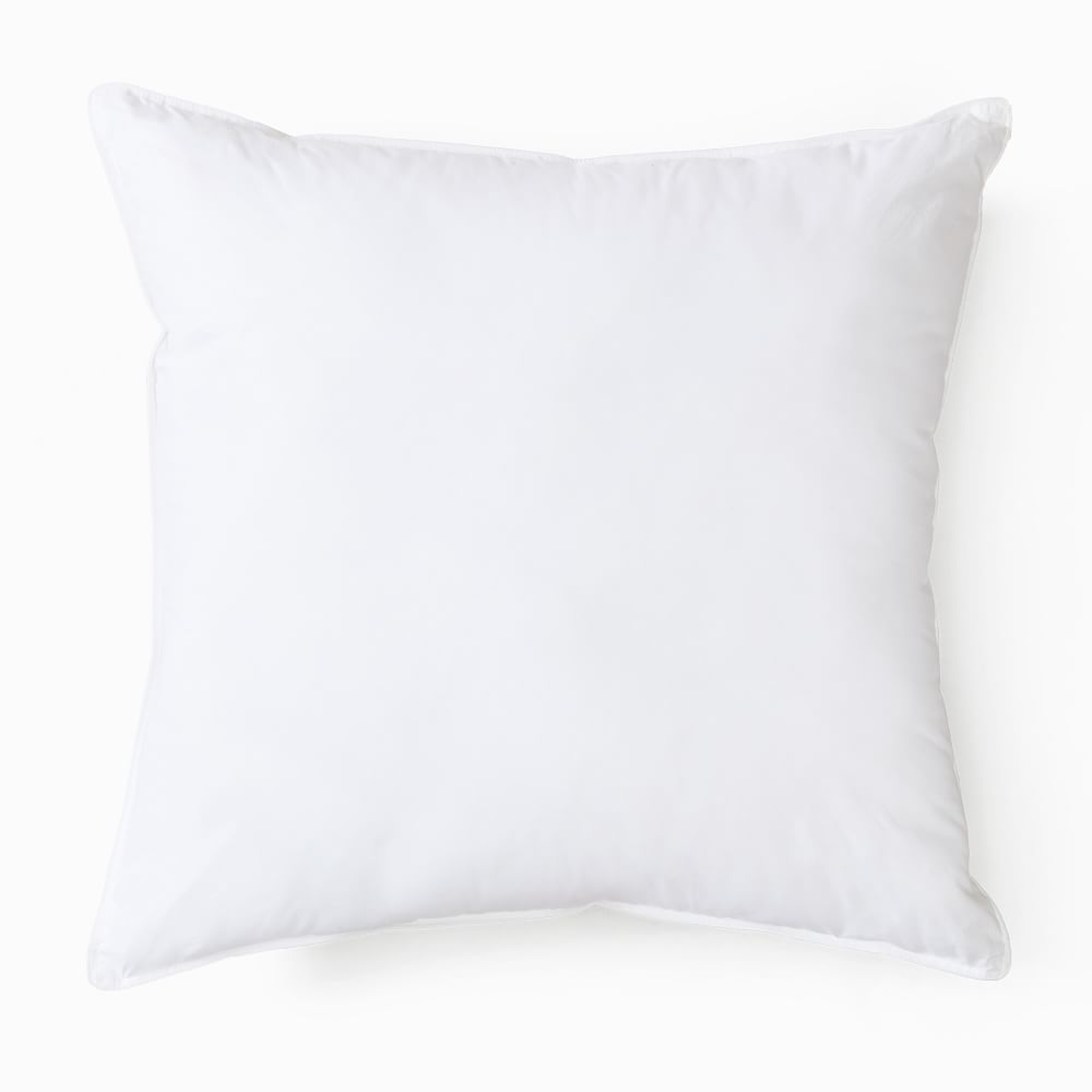 Down Alternative Pillow Insert, Euro, Medium - West Elm