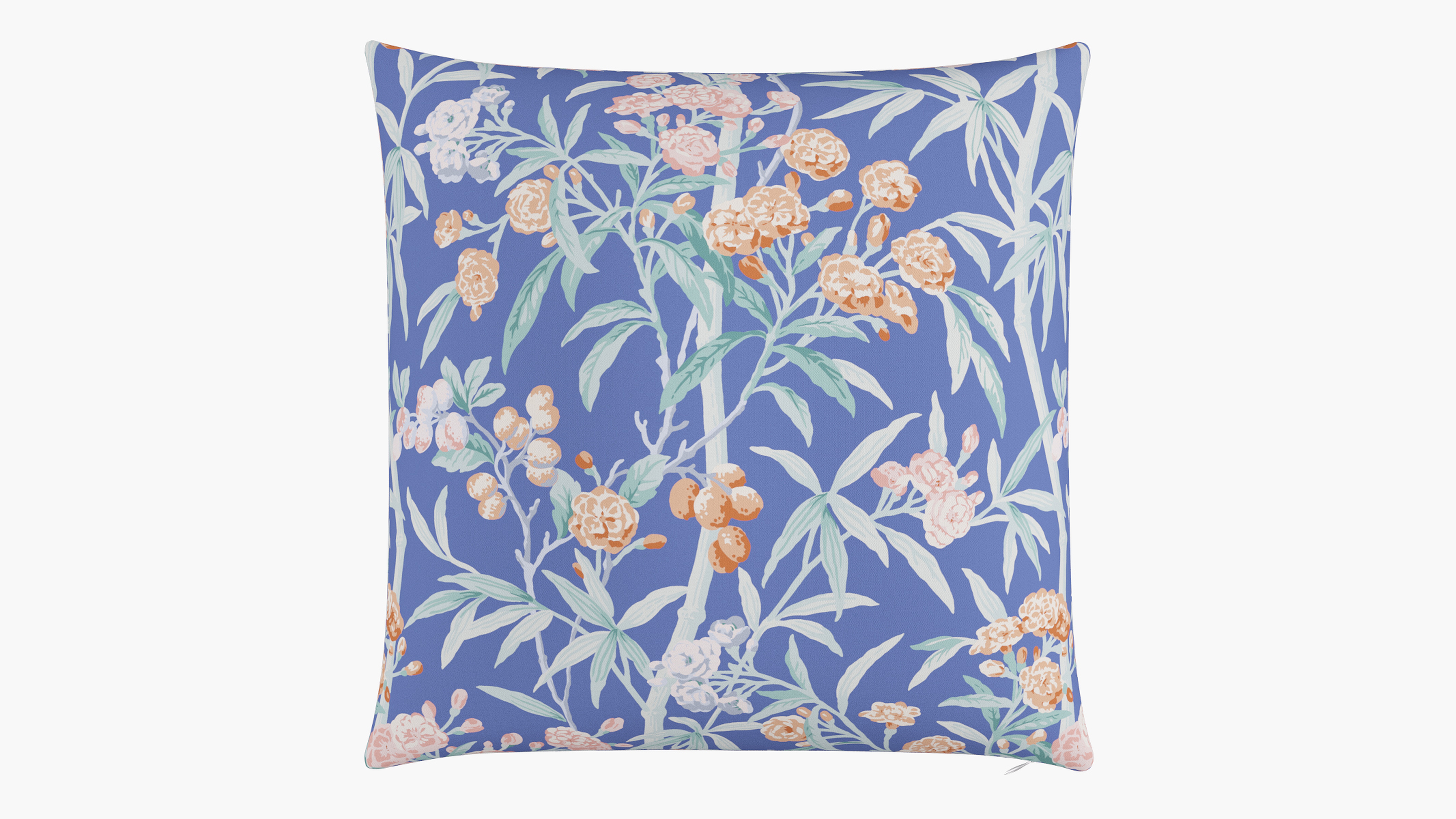 Throw Pillow 26", Lapis Lanai, 26" x 26" - The Inside