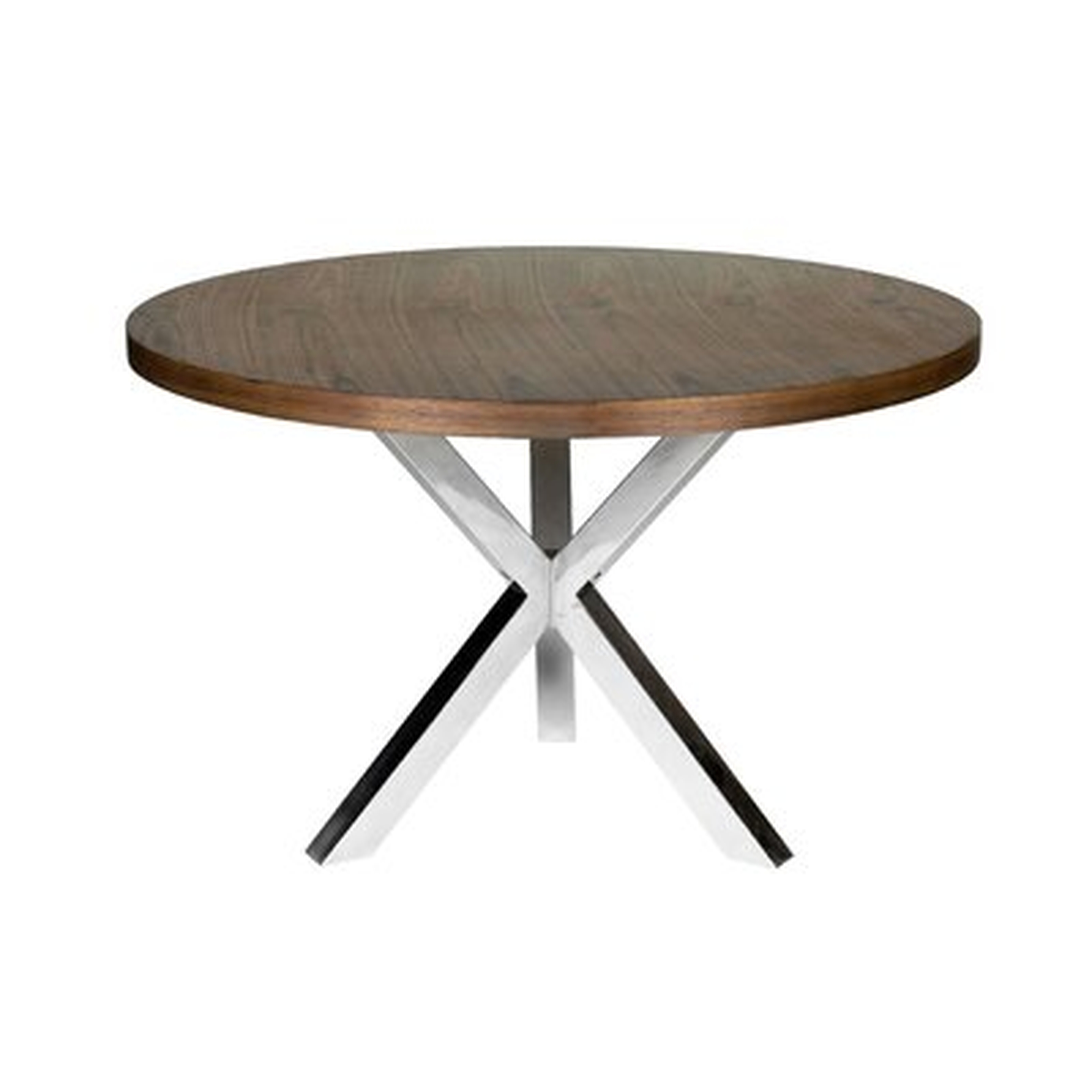 Remi 47'' Iron Pedestal Dining Table - Wayfair