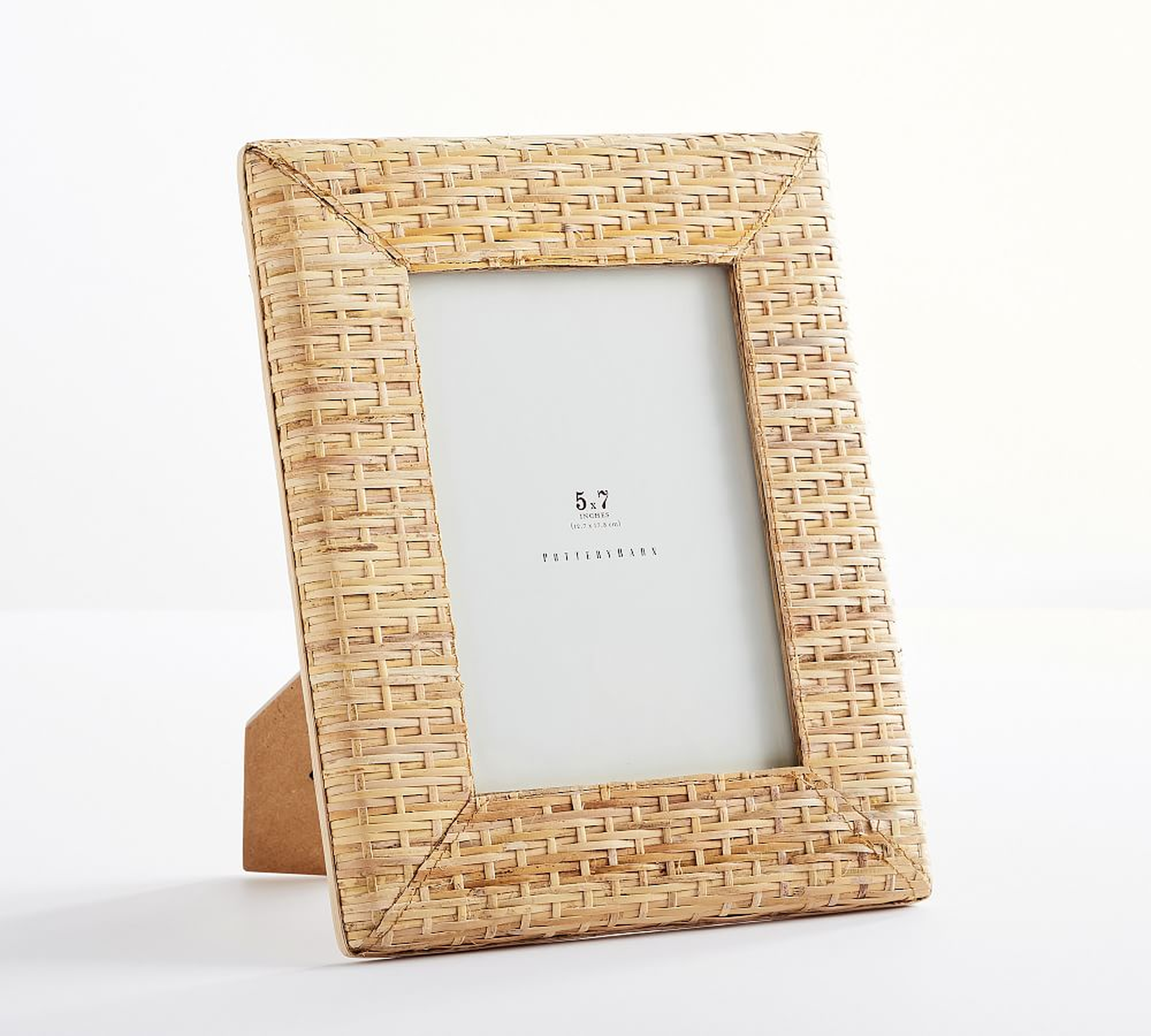 Woven Frame, 4" X 6"- Natural - Pottery Barn