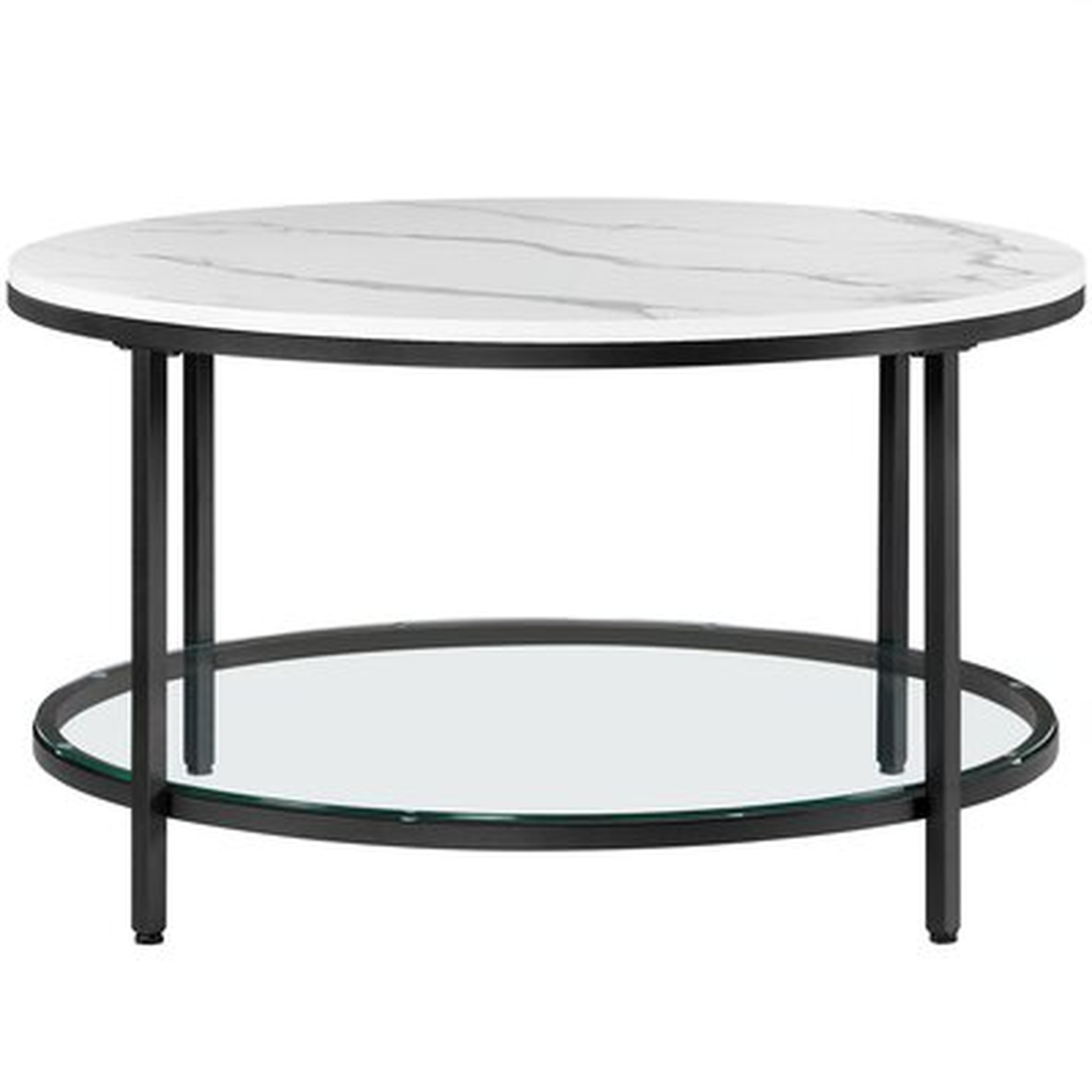 Draughn Coffee Table with Storage - Wayfair
