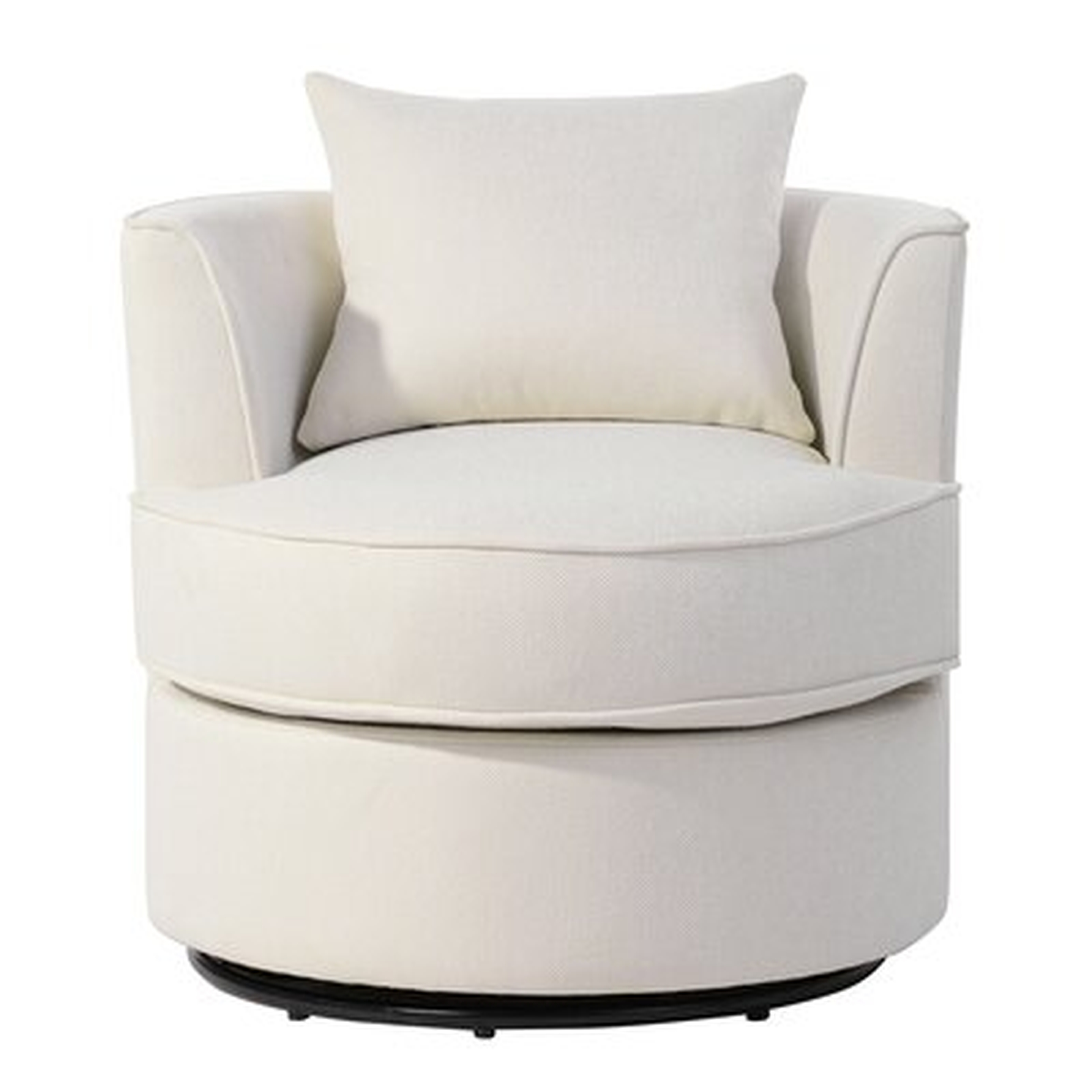 Amaryss Swivel Barrel Chair - Wayfair