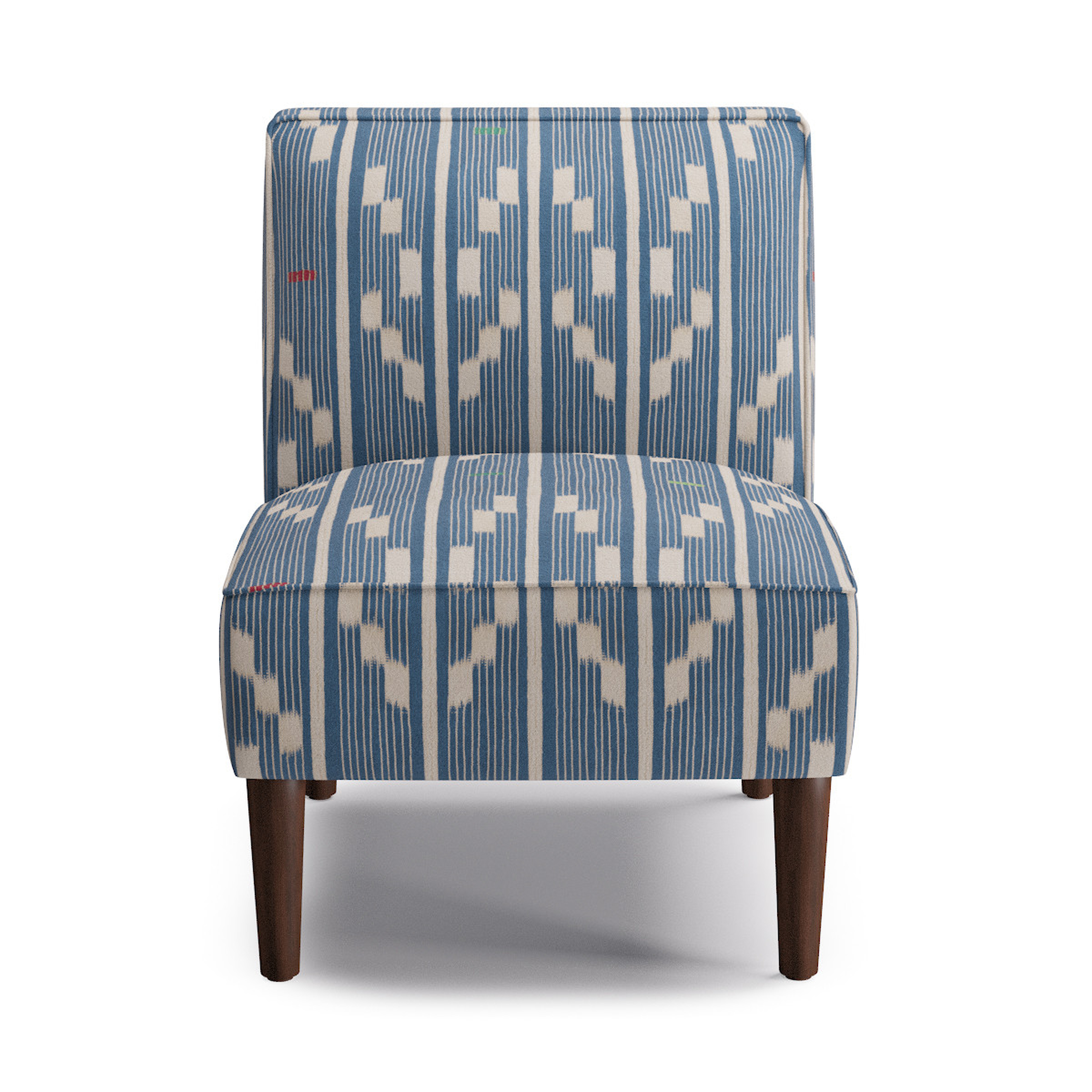 Slipper Chair | Linea Ikat - The Inside