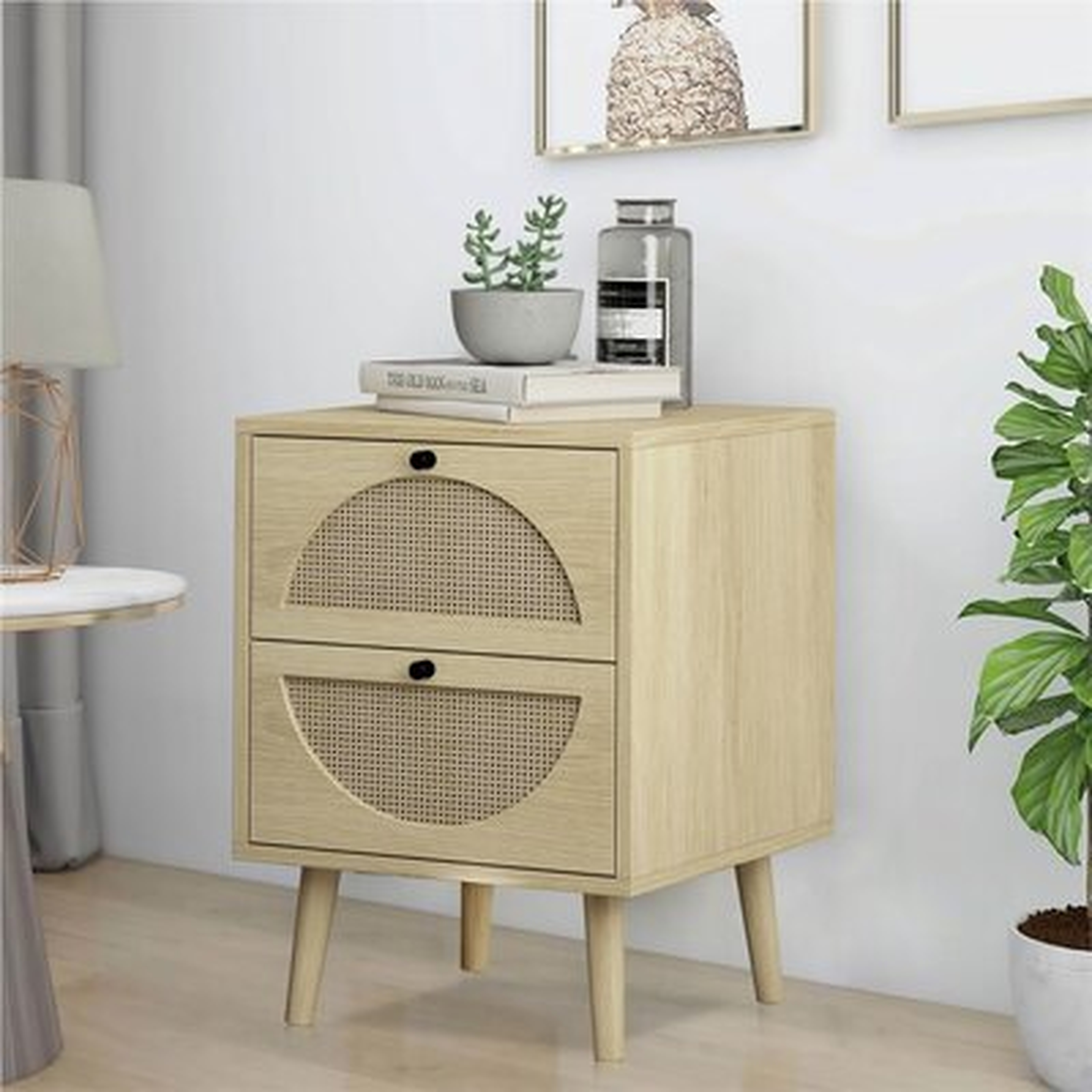21.7'''' Tall 2 - Drawer Nightstand - Wayfair