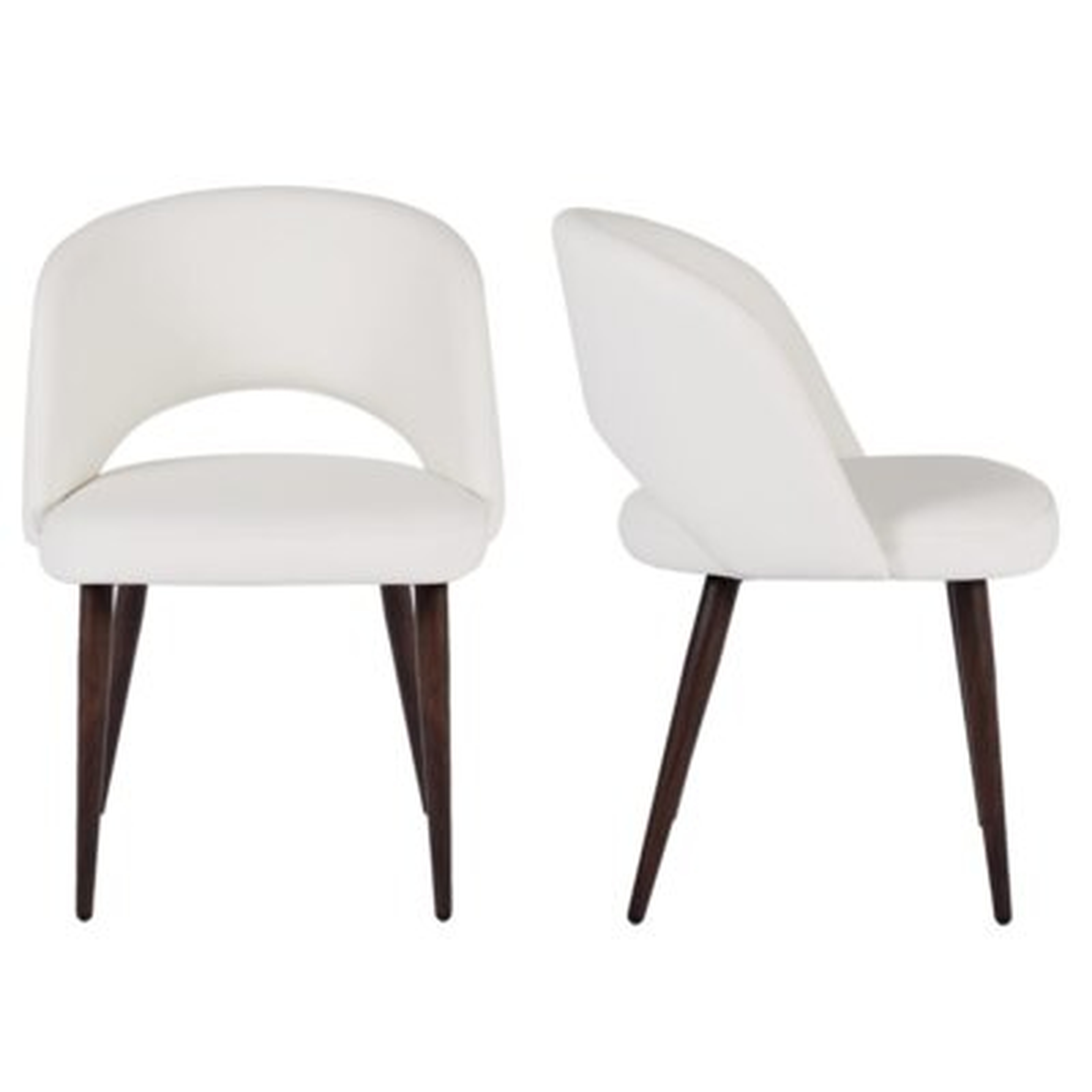 Maust Upholstered Dining Chair (Set of 2) - Wayfair