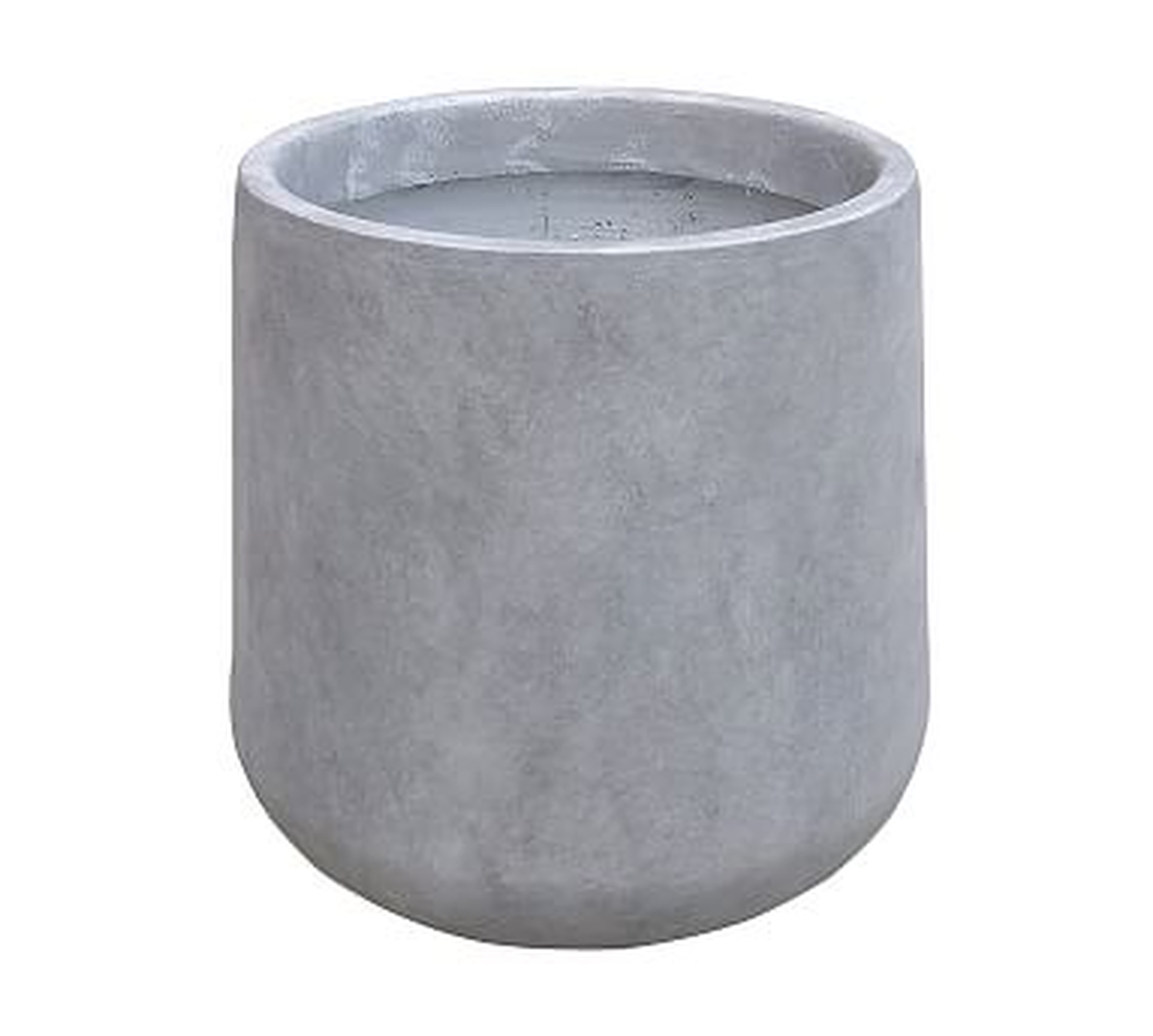 Axel Lightweight Concrete Footed Tulip Planter, Large - Pottery Barn