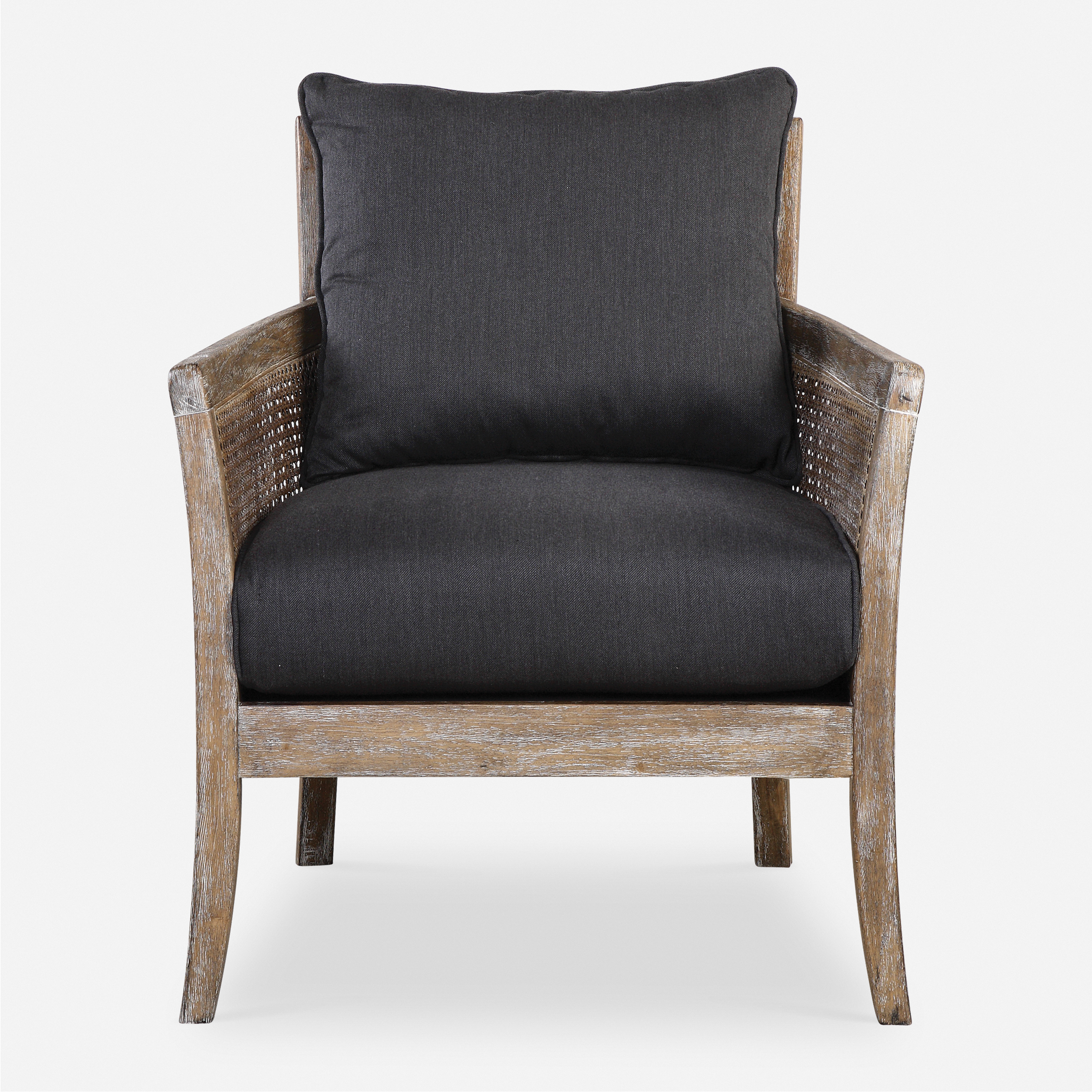 Encore Dark Gray Armchair - Uttermost