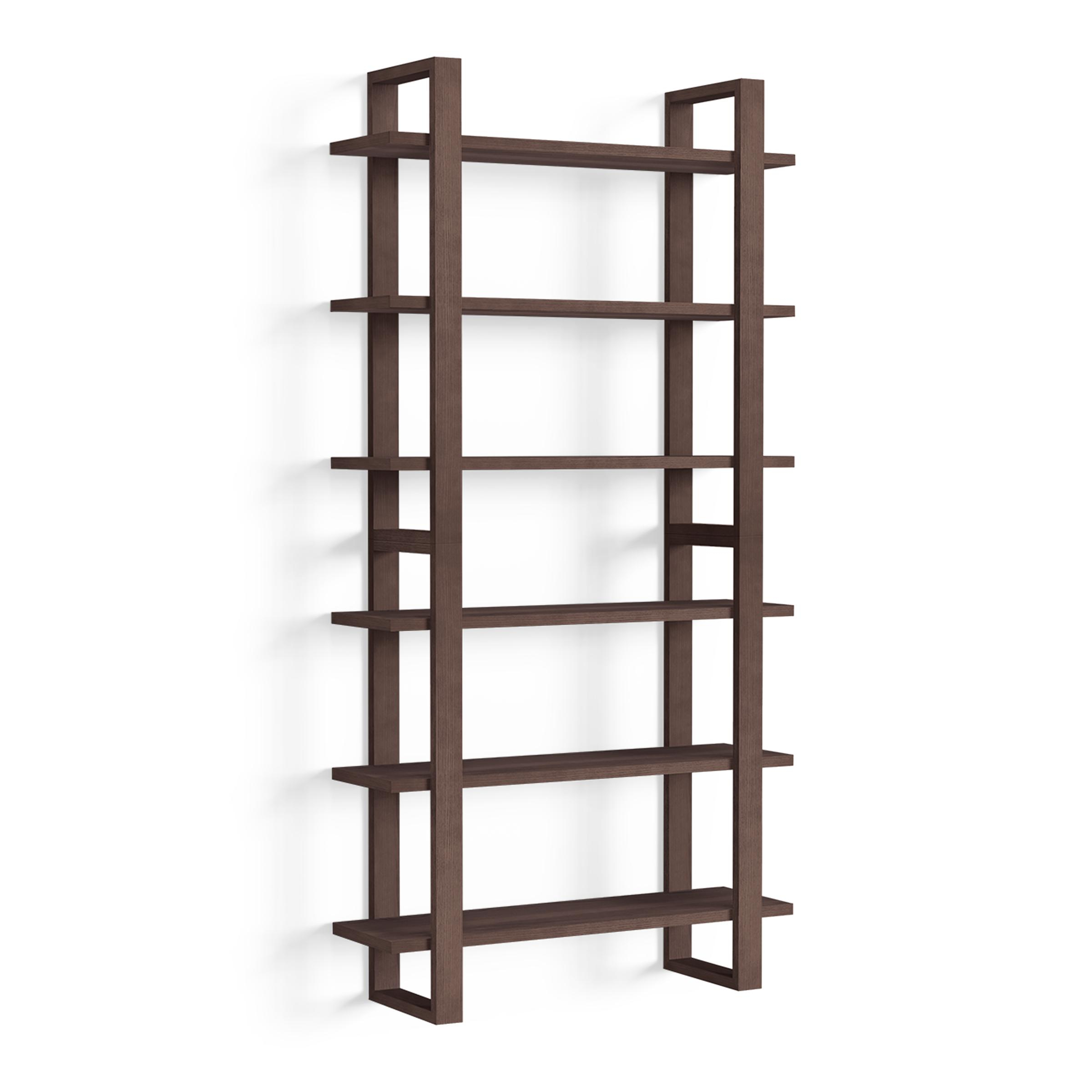 Burrow Index Wall Shelf Set of 2, Leg Finish: WalnutLegs - Burrow