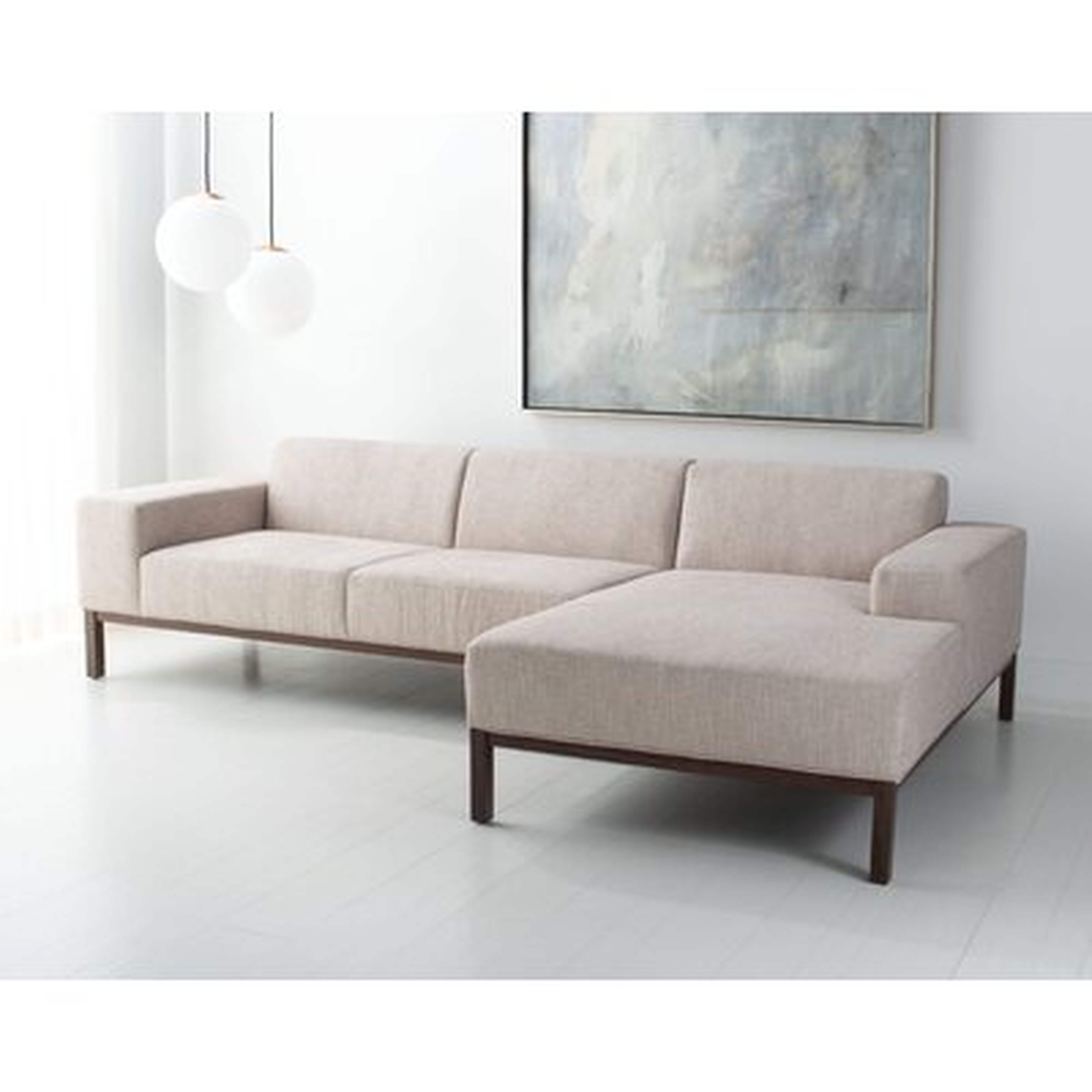 Denson 109.5" Wide Sofa & Chaise - Wayfair