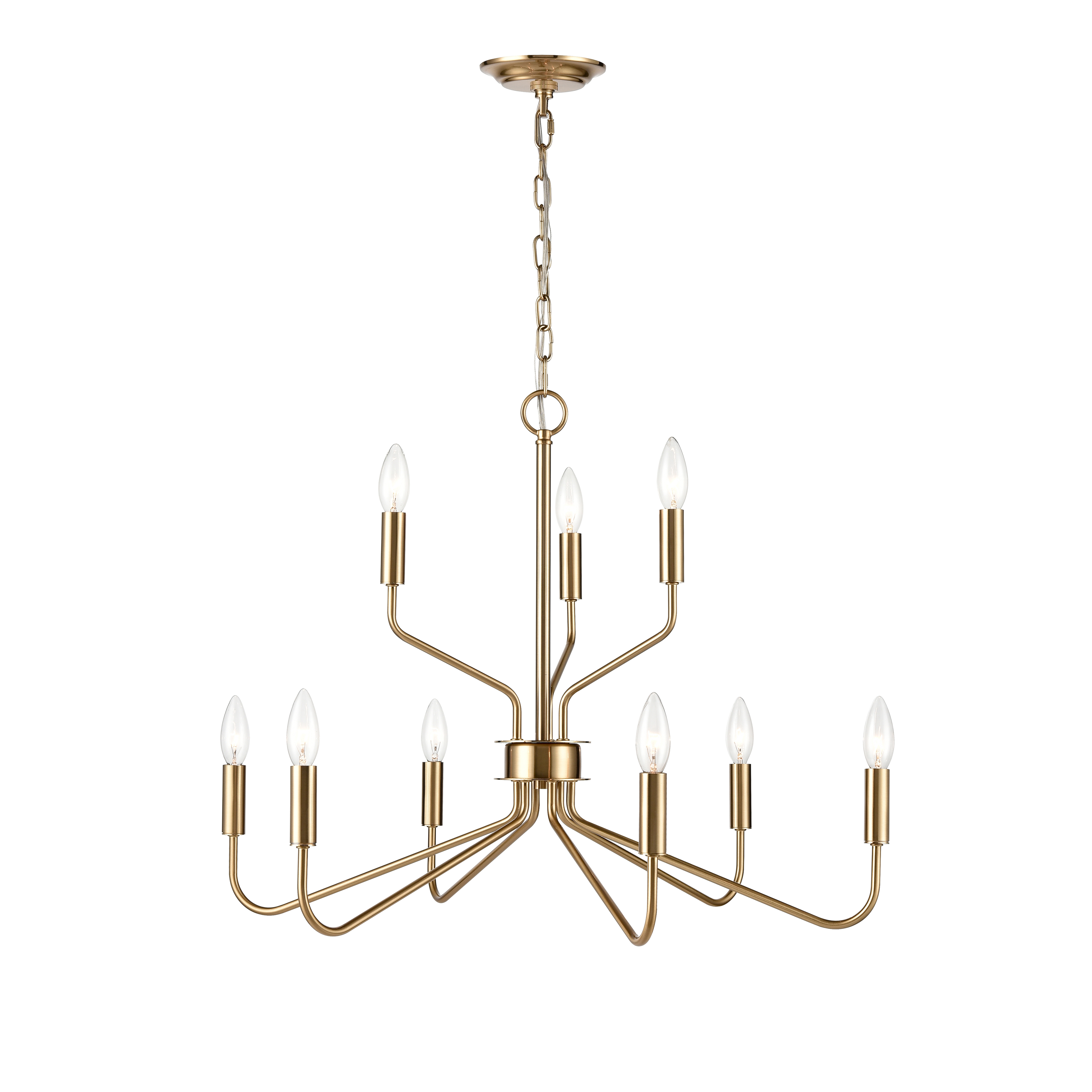 Genista 28'' Wide 9-Light Chandelier - Elk Home