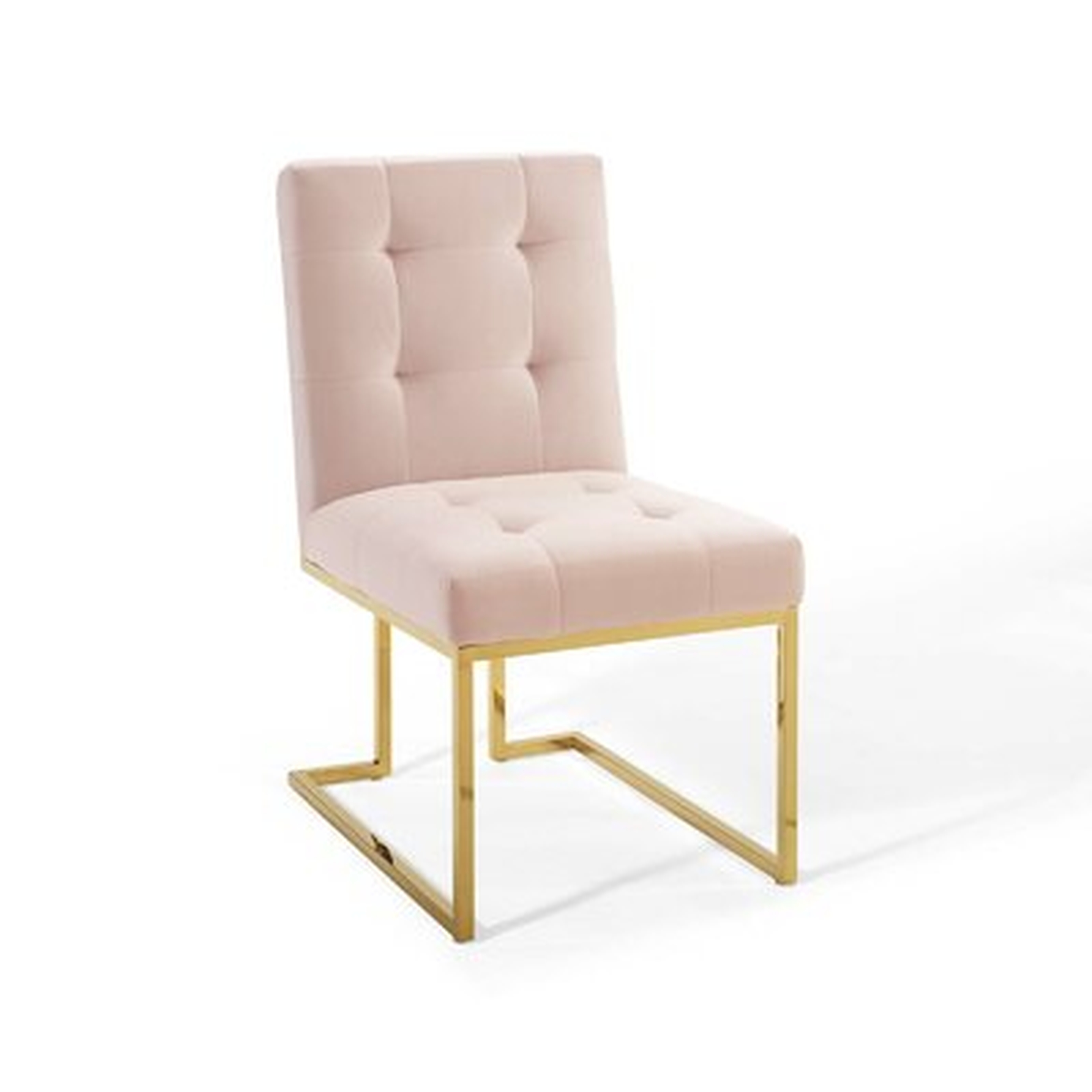 Lorrie Velvet Upholstered Side Chair - Wayfair