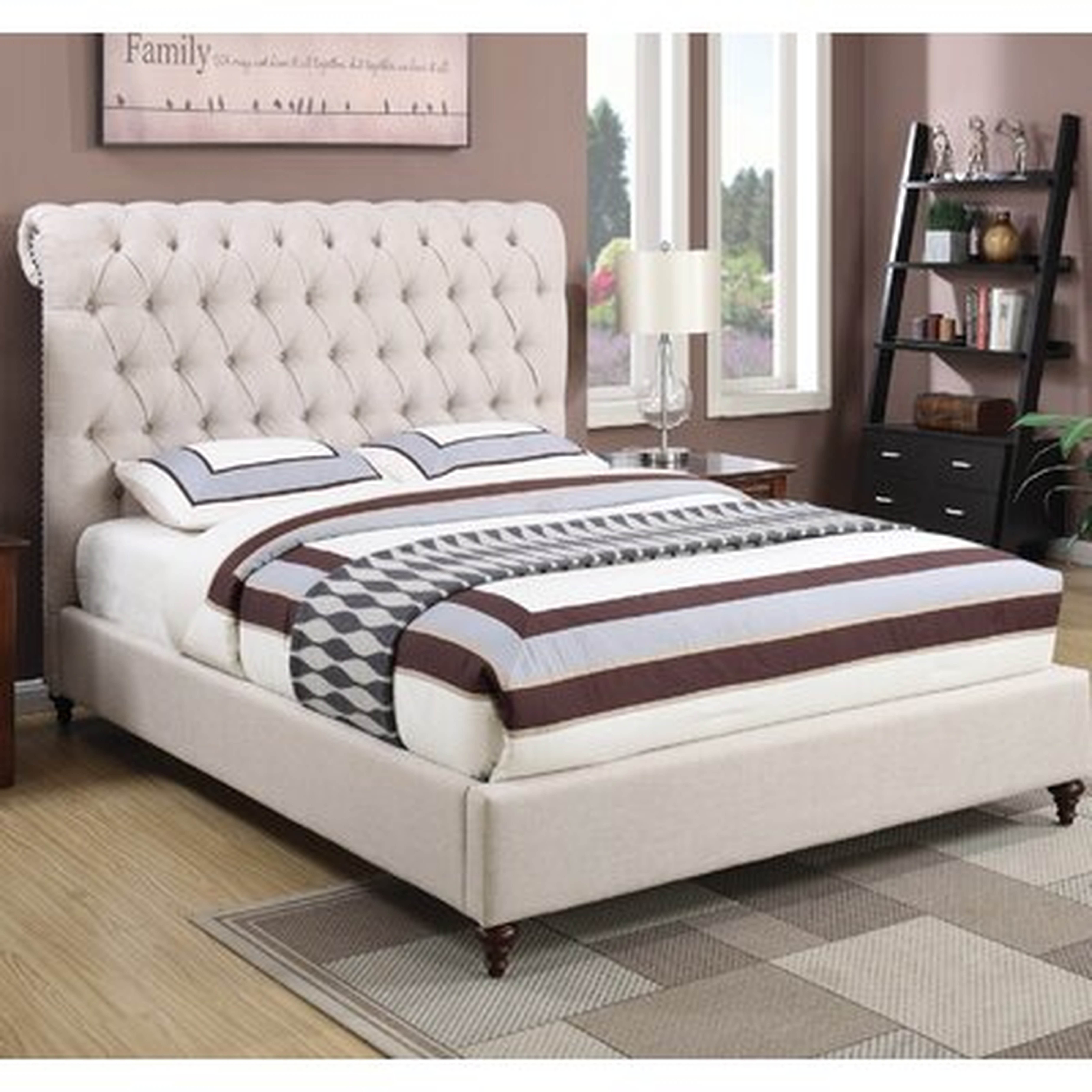 Jarratt Upholstered Bed - Wayfair