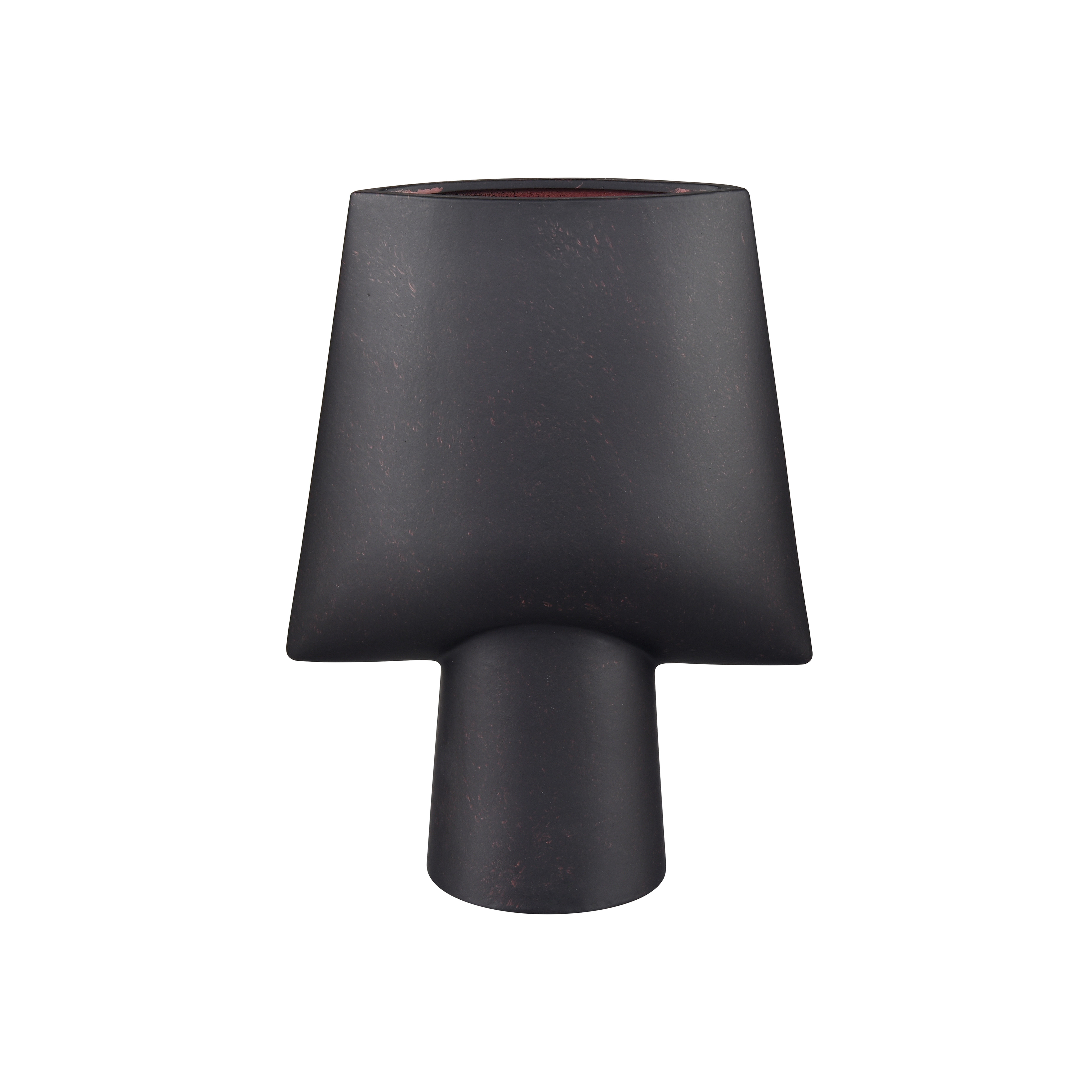 Hawking Vase - Small Black - Elk Home
