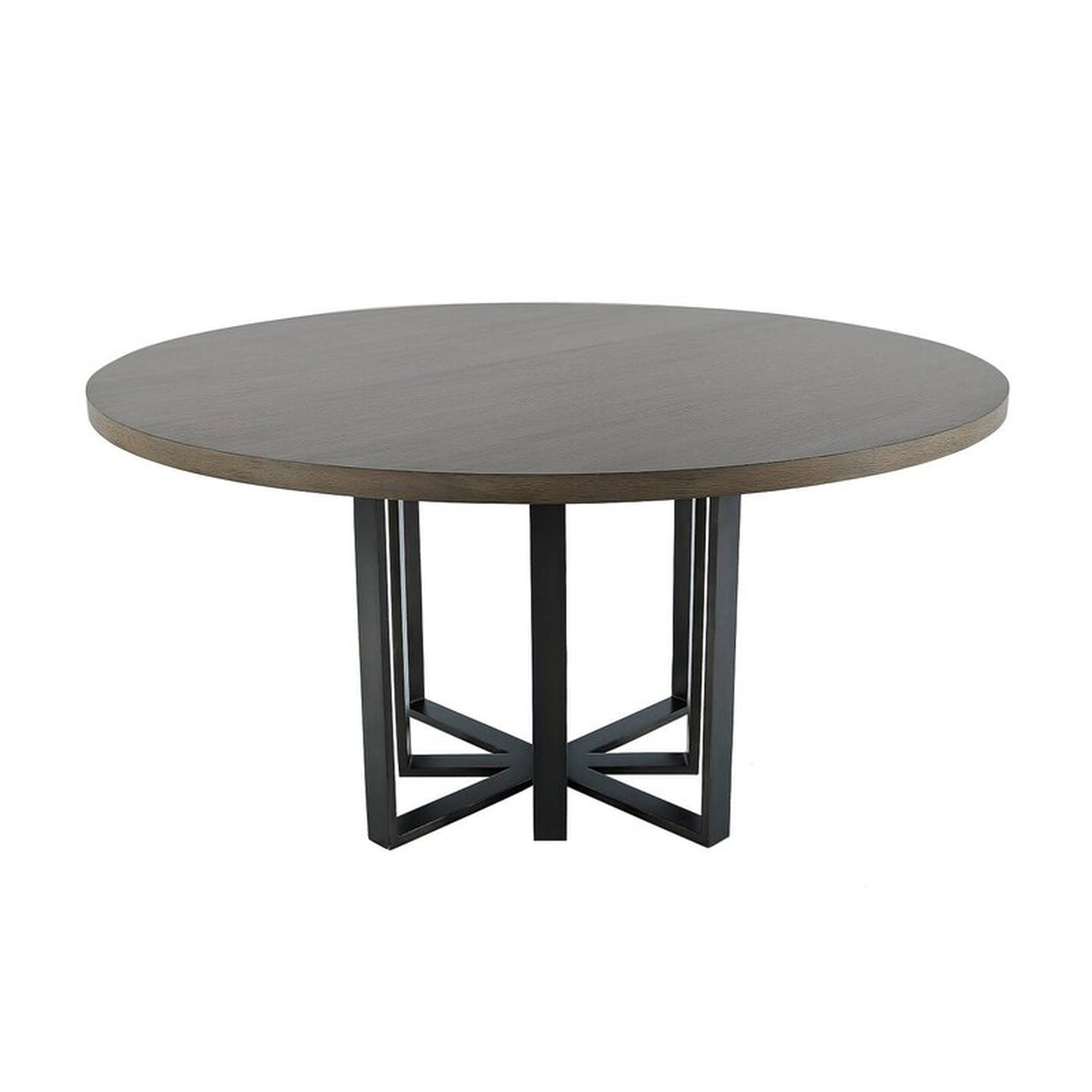 Century Mahogany Solid Wood Dining Table Color: Mink Gray - Perigold