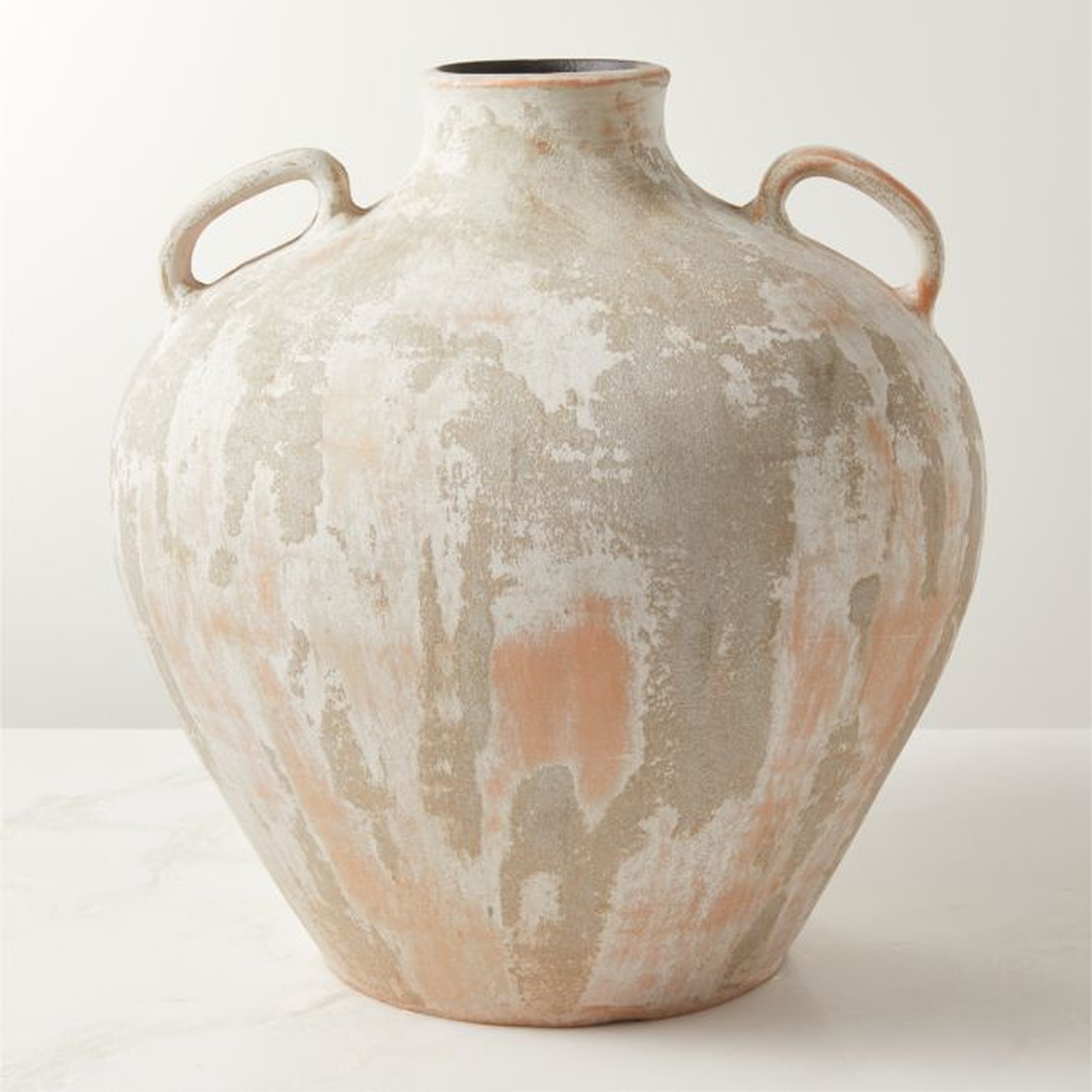 Rhea Terracotta Vase - CB2