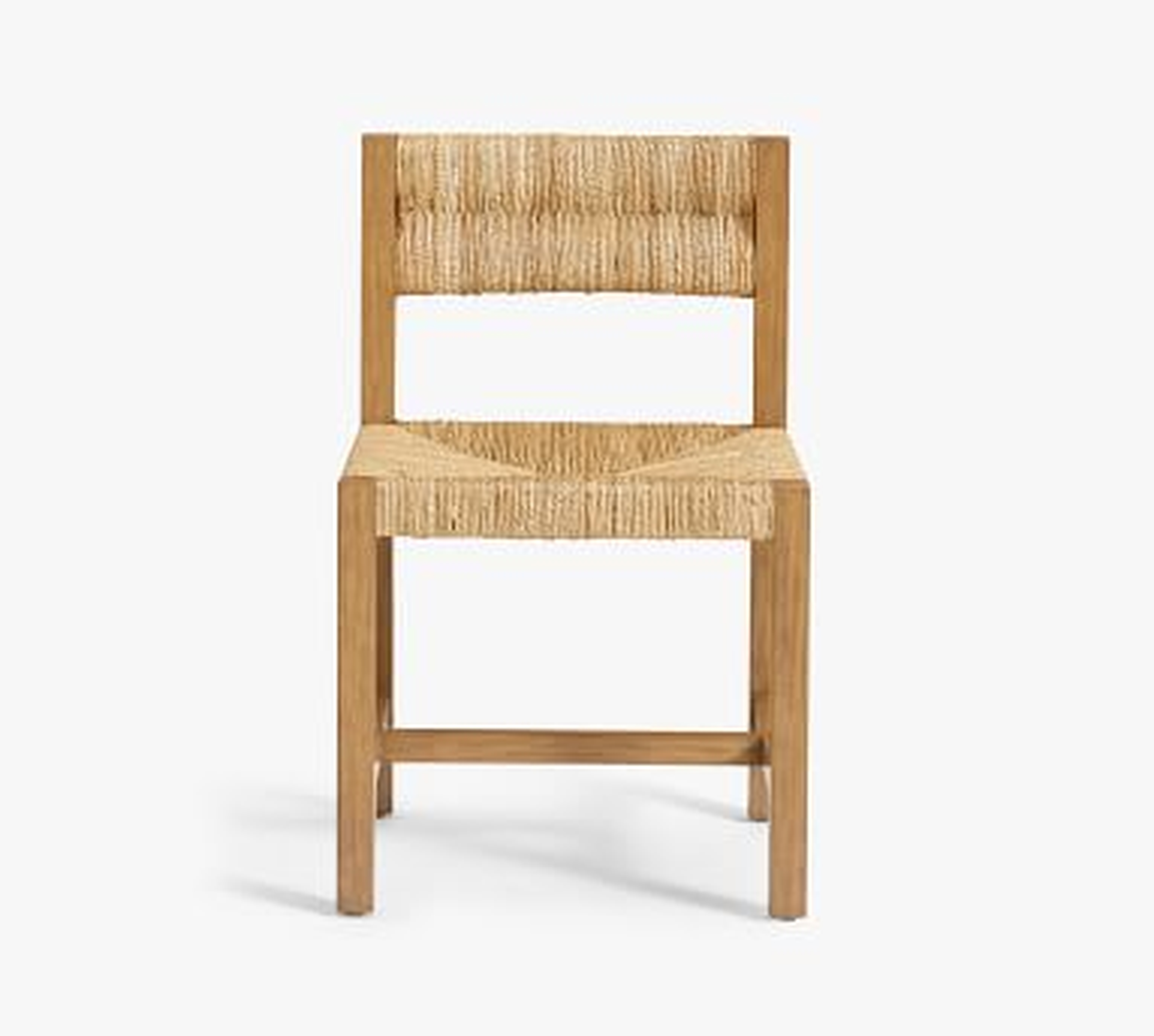 Malibu Woven Dining Chair, Honey - Pottery Barn