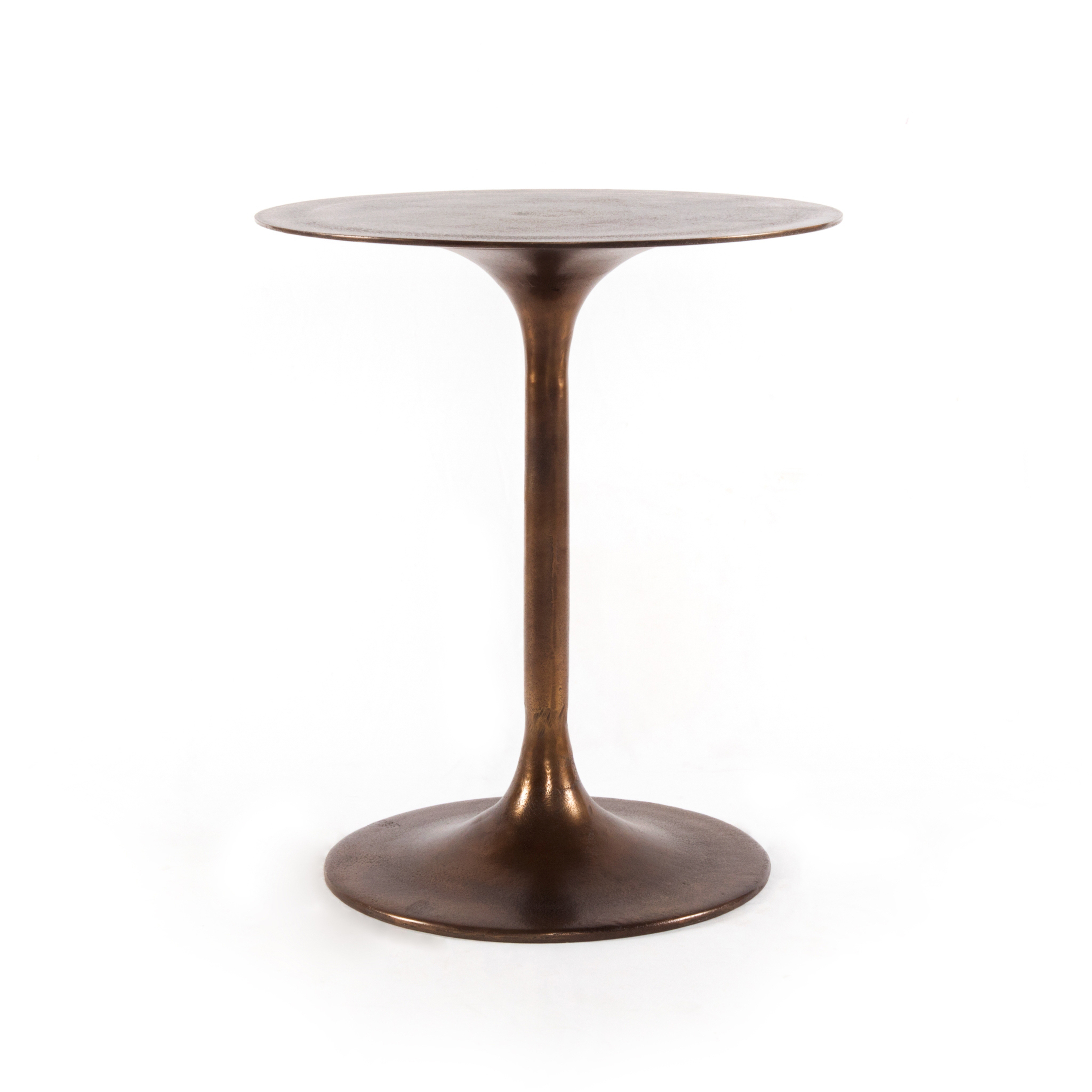 Tulip Side Table-Antique Rust - Four Hands