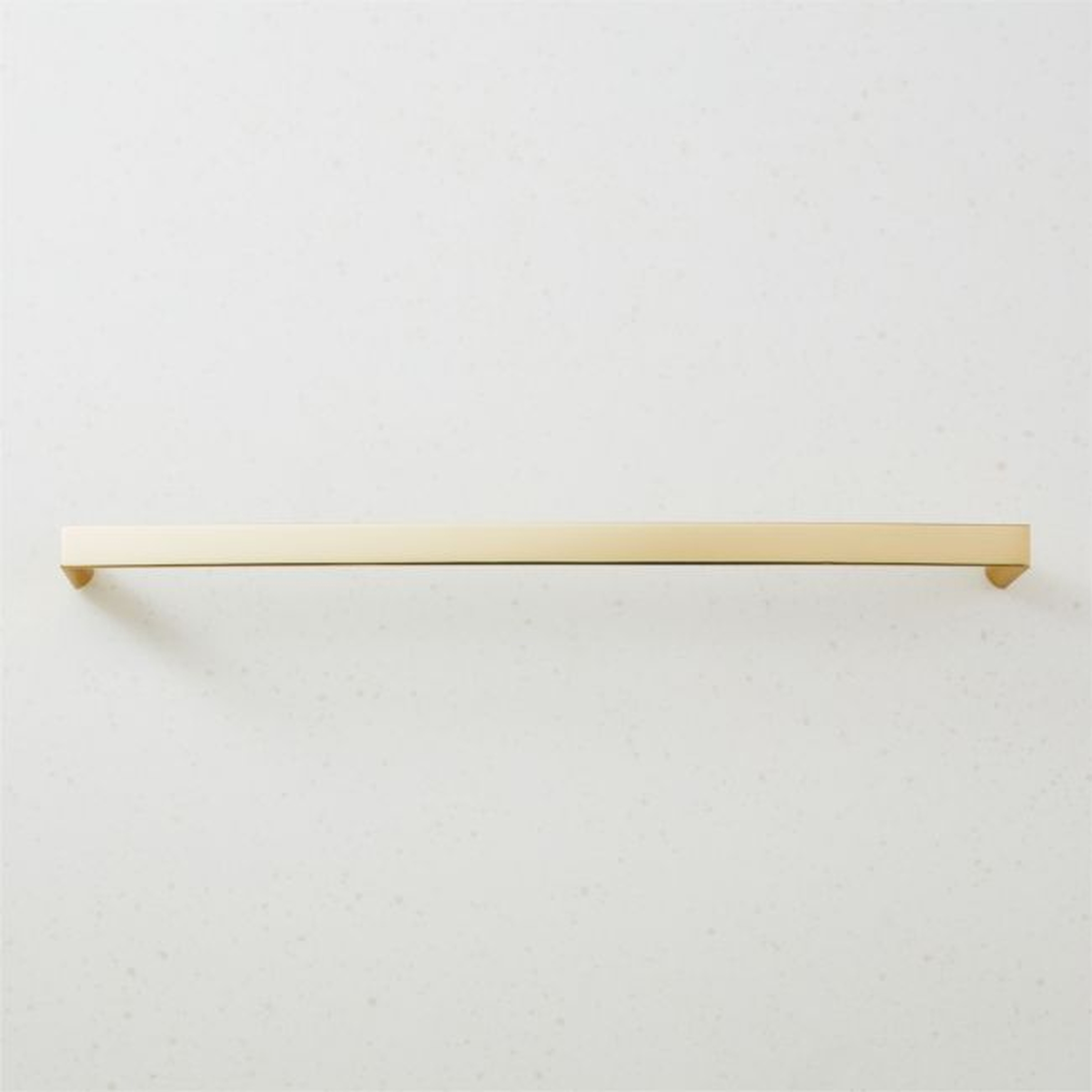 Damon Unlacquered Brass Handle 12" - CB2