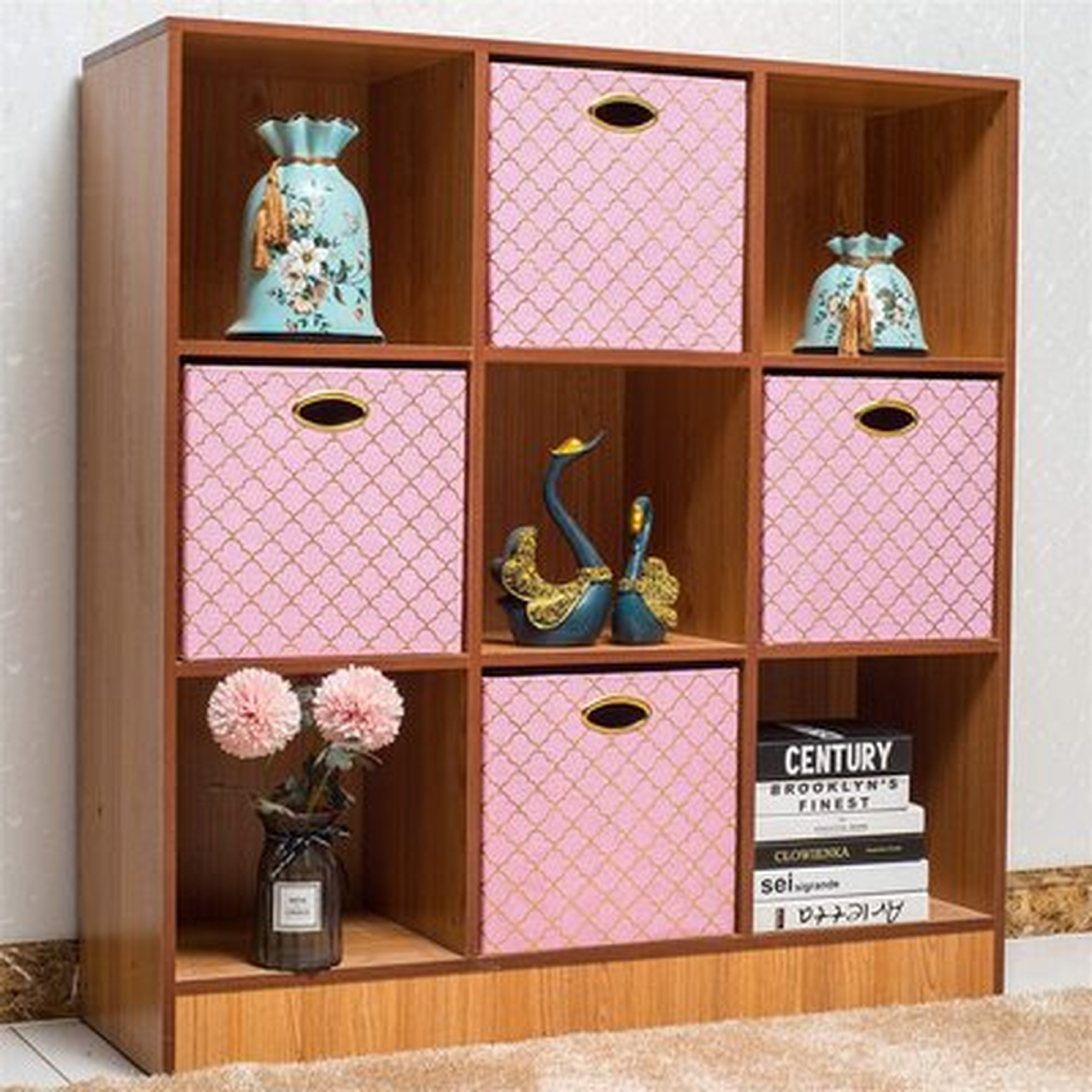 Storage Bins, Storage Cubes,13×13×13 Fabric Drawers Organizer Basket Boxes Containers,Set Of 2 - Wayfair