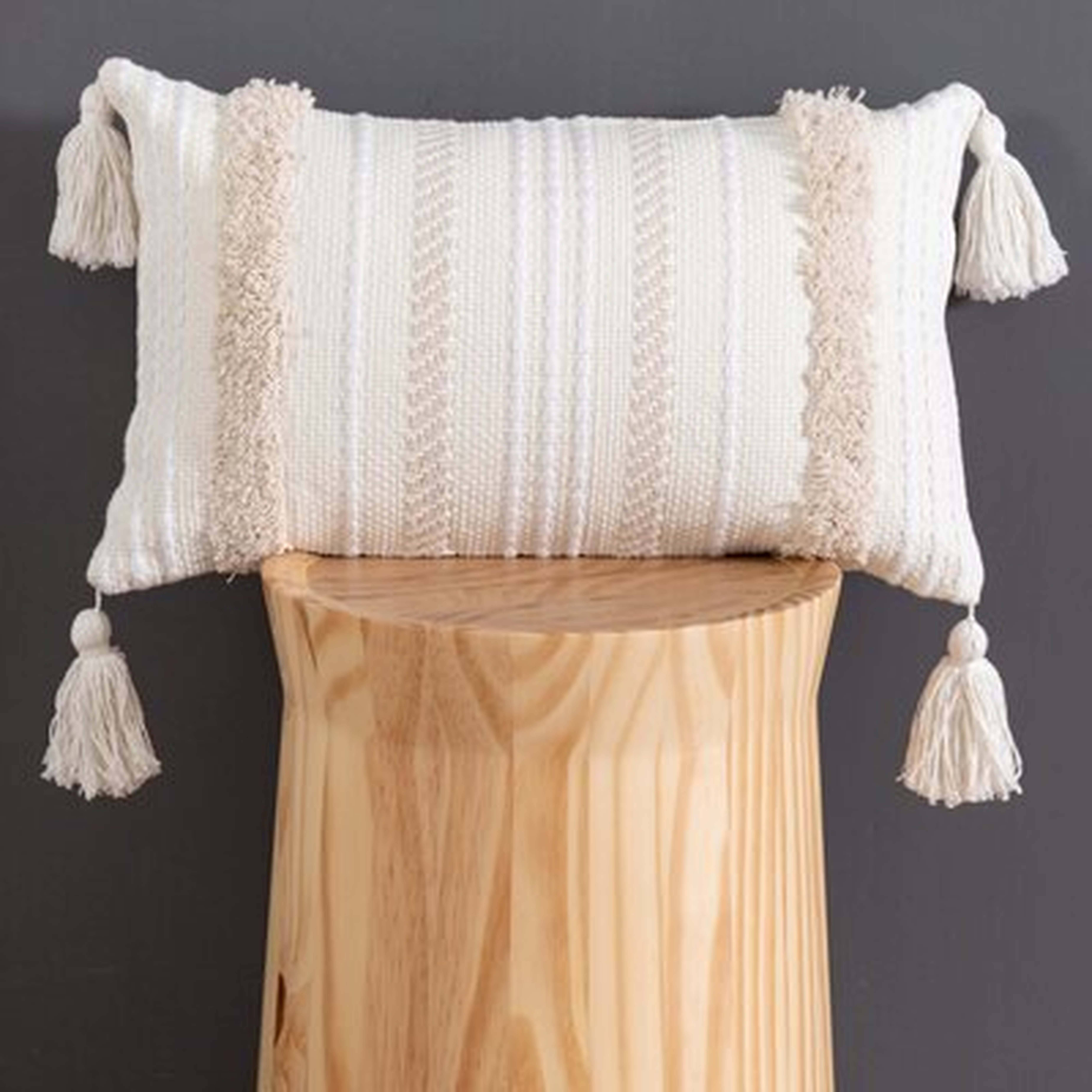 Maulik Striped Lumbar Pillow Cover - Wayfair