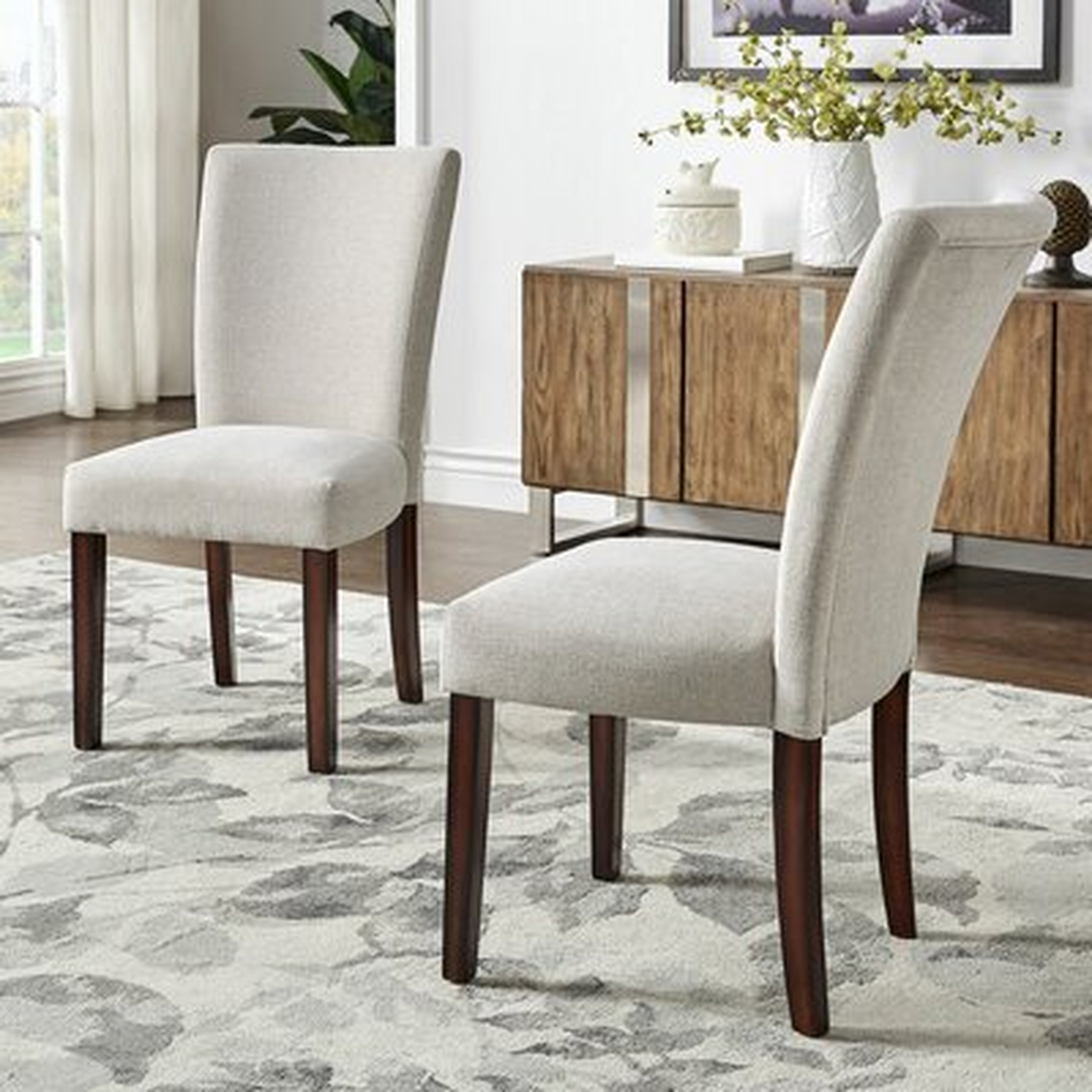 Lancaster Upholstered Dining Chair -Set of 2 - Wayfair