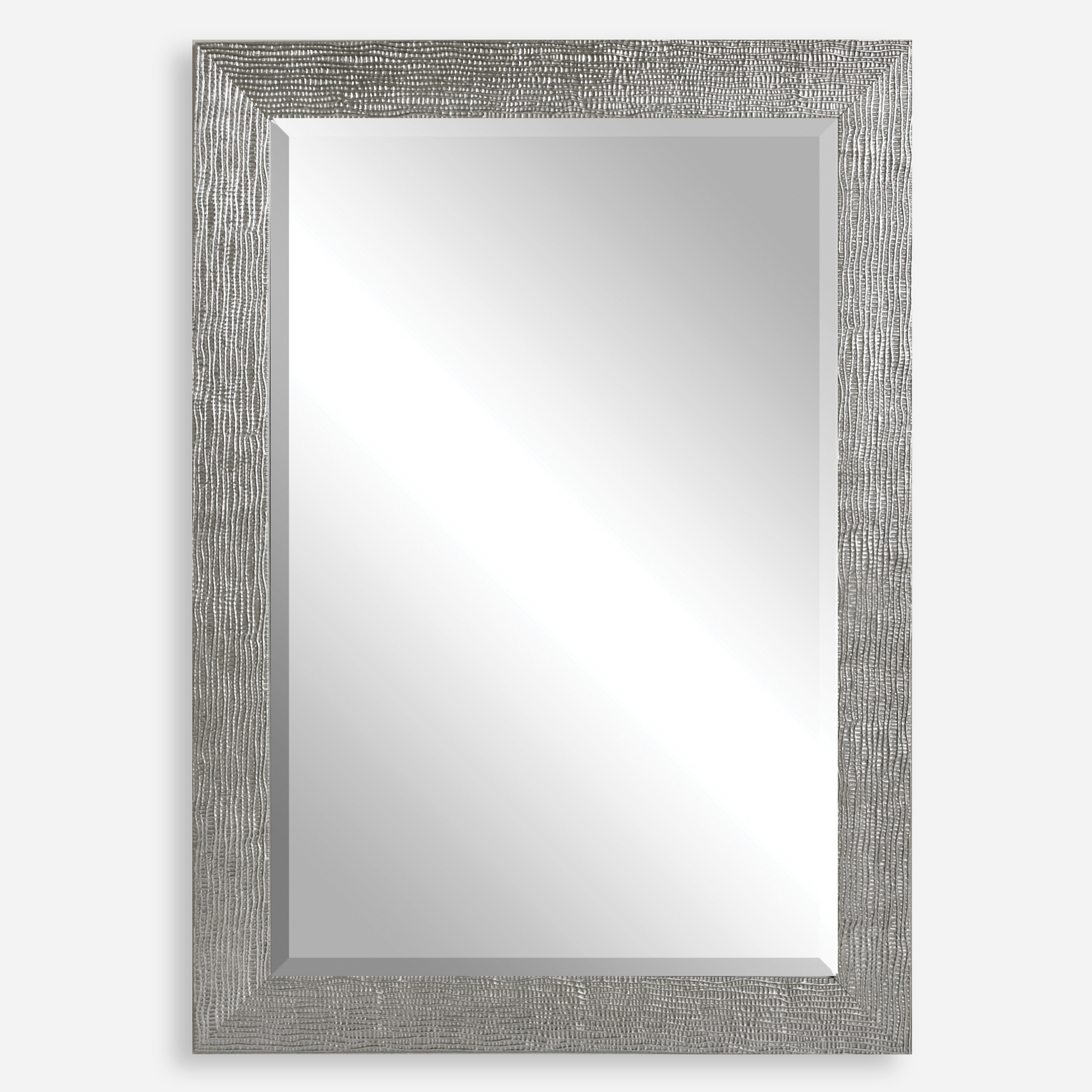 Tarek Silver Mirror - Uttermost