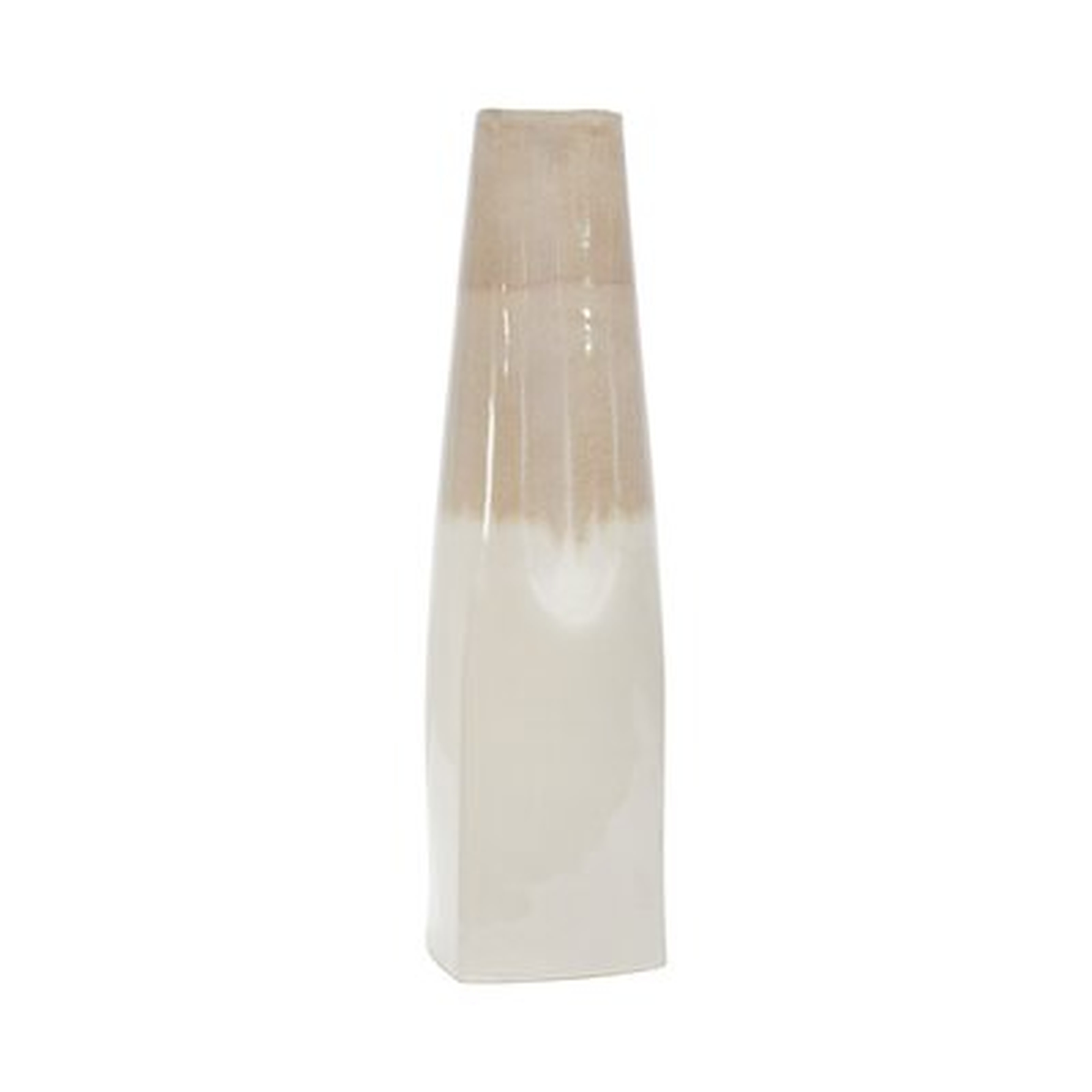 Yergat Beige Ceramic Floor Vase - Wayfair