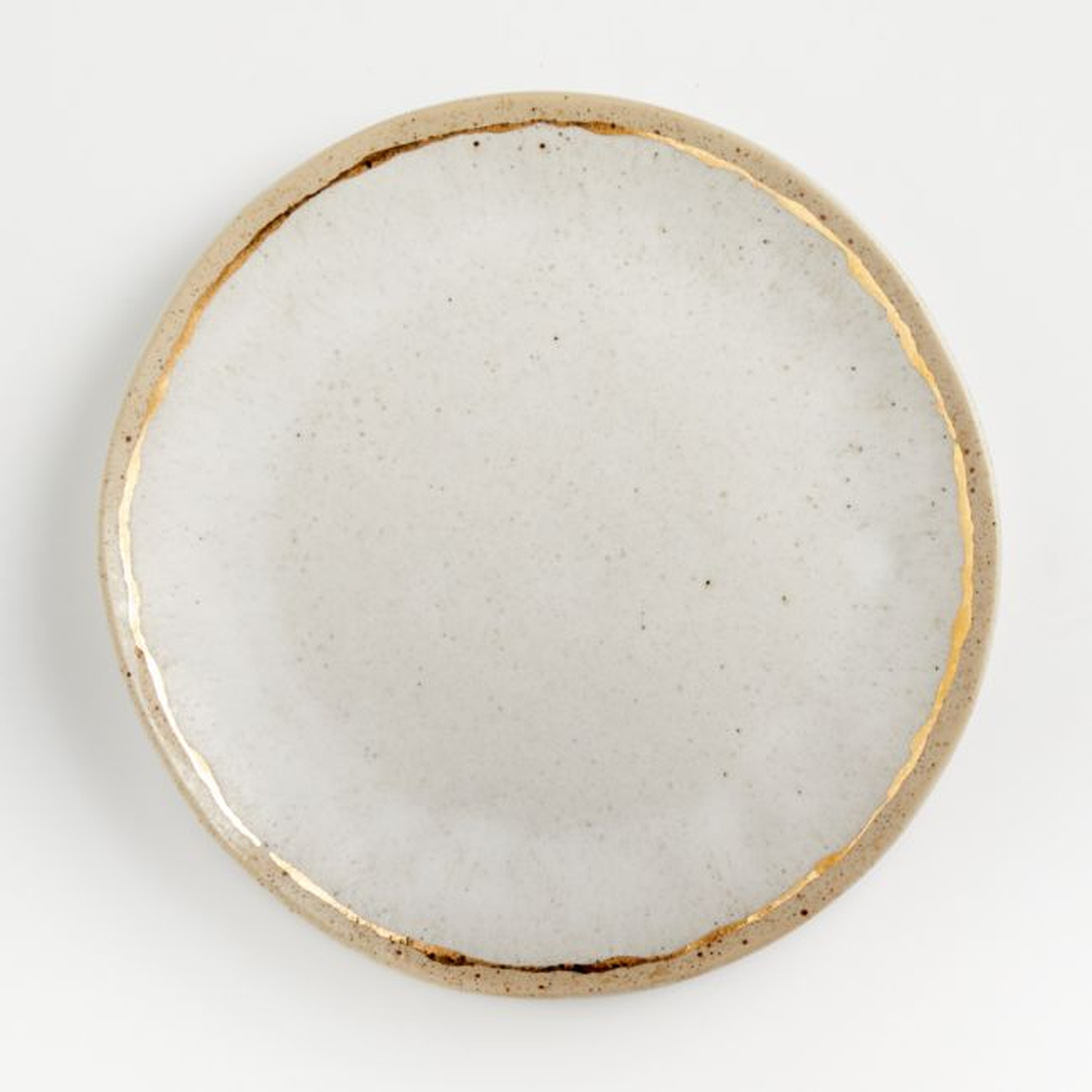 Primrose Gold Dinner Plate - Crate and Barrel
