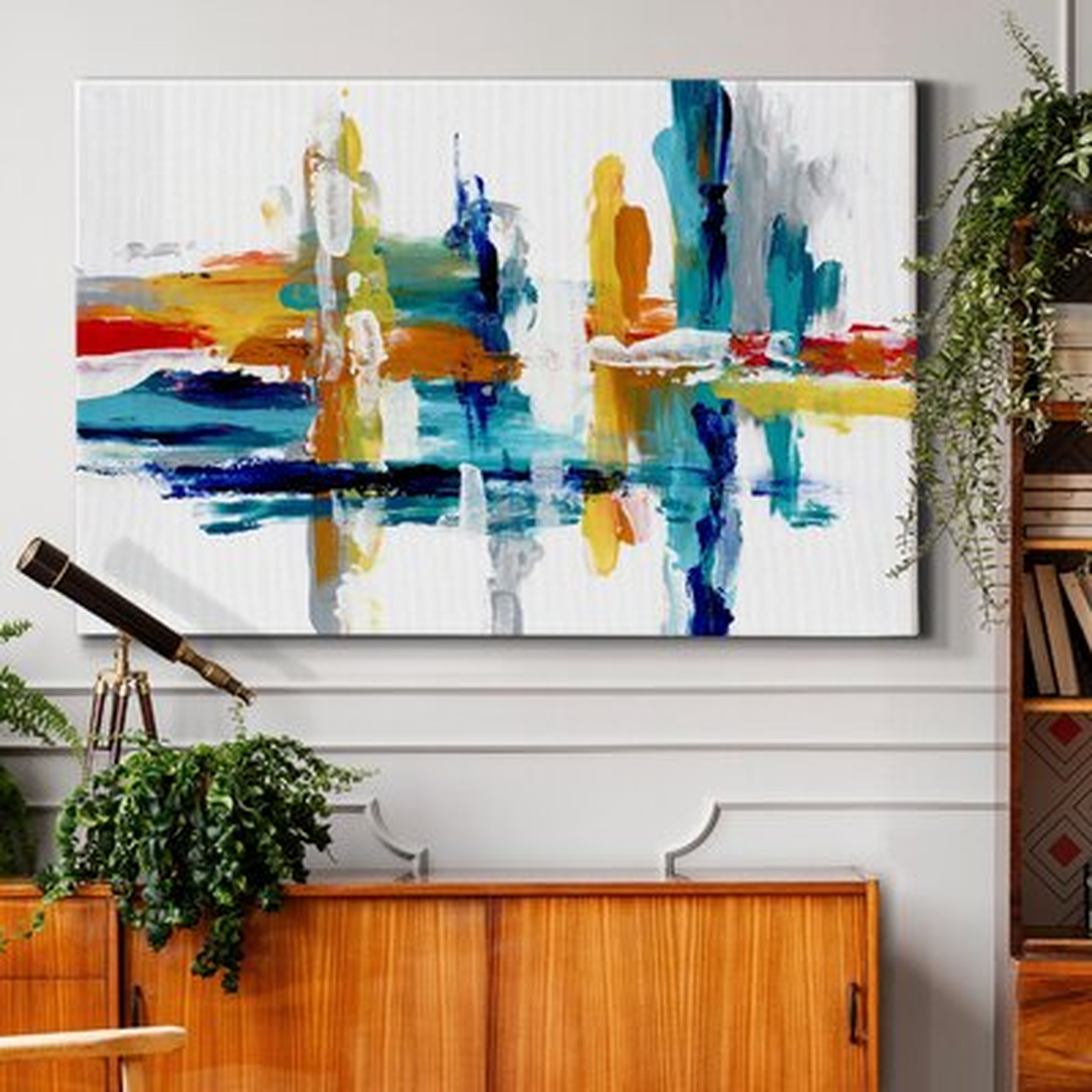 Captive Color III - Wrapped Canvas Painting Print - Wayfair