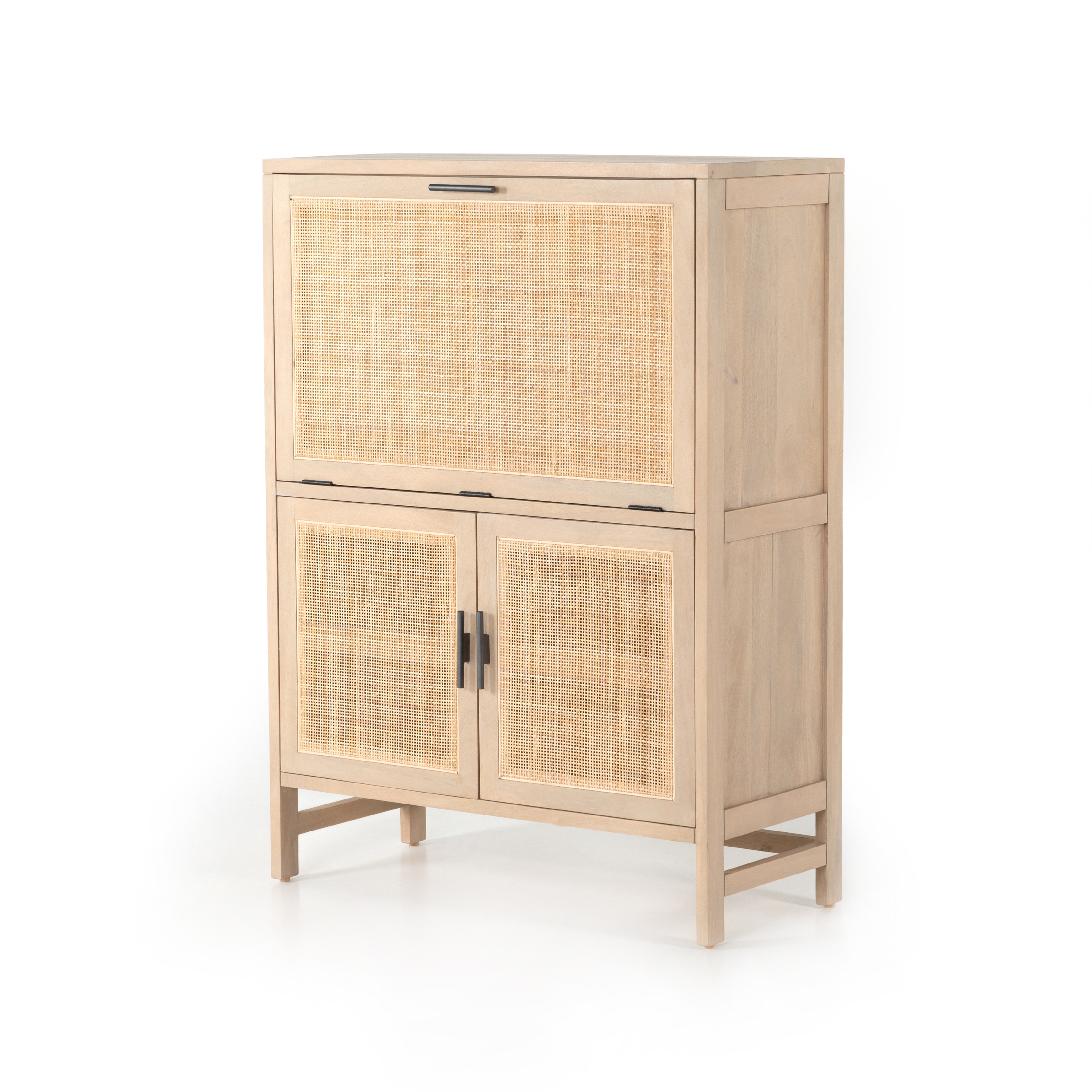Caprice Bar Cabinet-Natural Mango - Four Hands