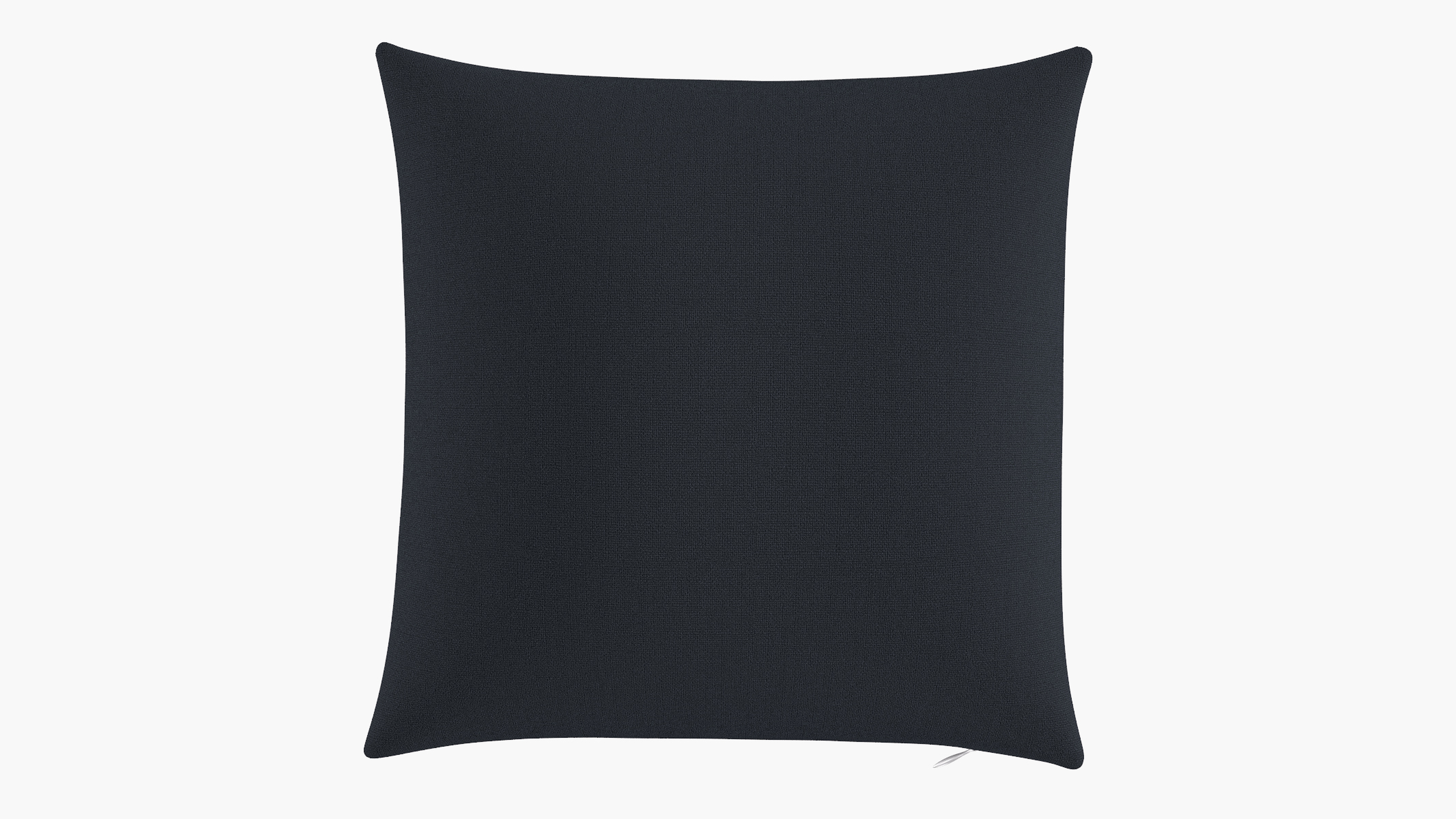 Throw Pillow 18", Navy Everyday Linen, 18" x 18" - The Inside