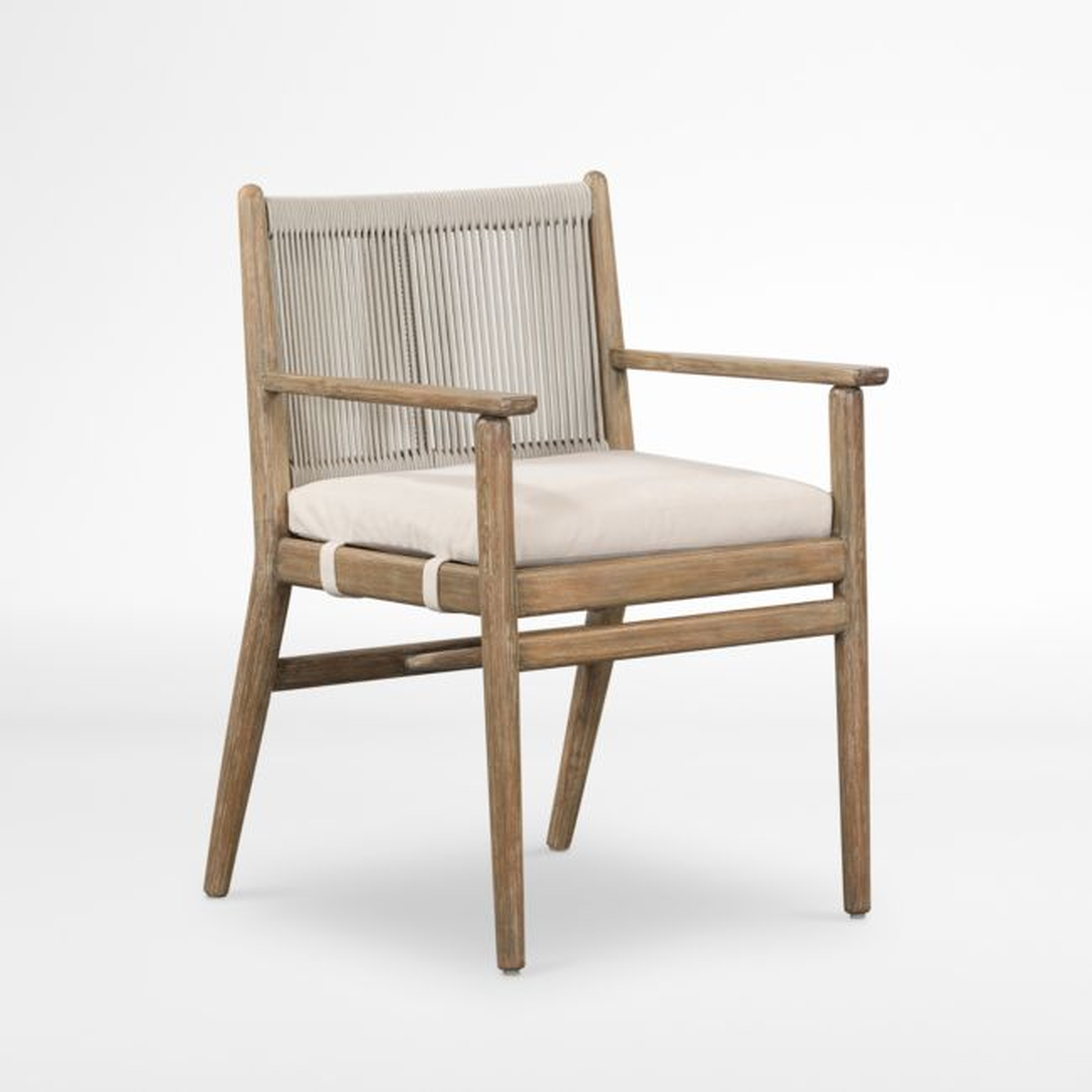 Oakmont Outdoor Dining Arm Chair - Crate and Barrel