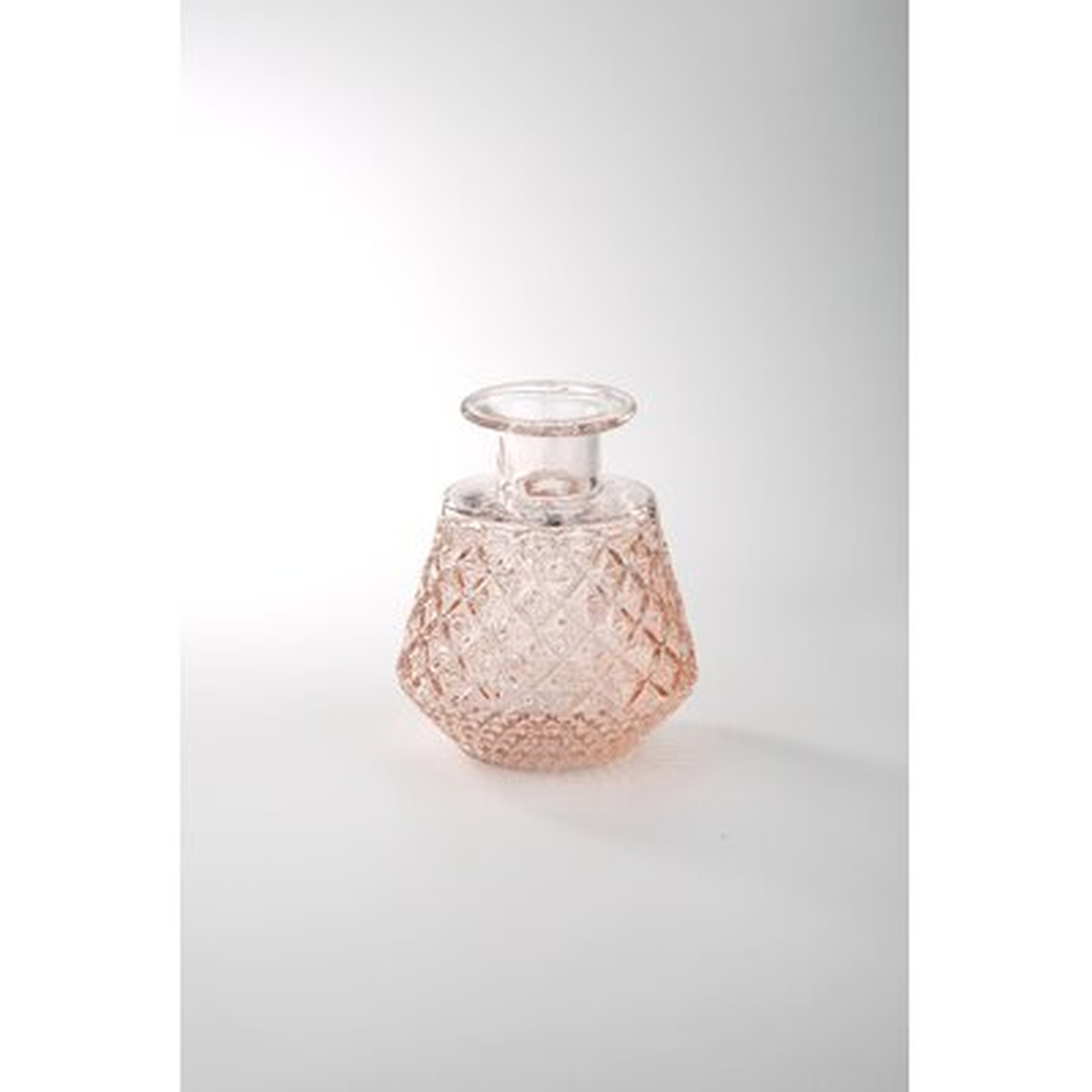 St Andrews Pink 8.27" Indoor / Outdoo Glass Table vase - Wayfair