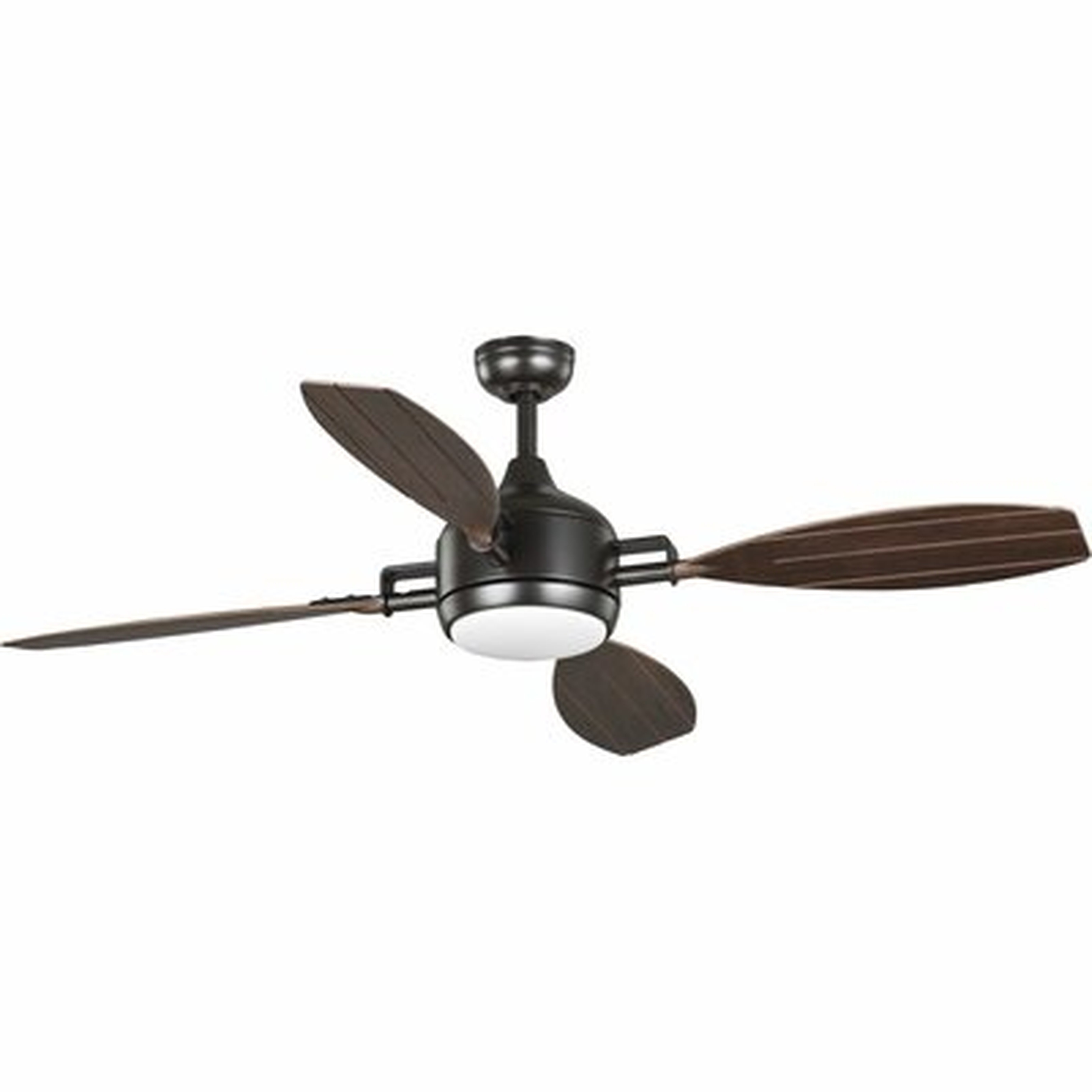 56" Holcomb 4 Blade LED Ceiling Fan, Light Kit Included - Birch Lane