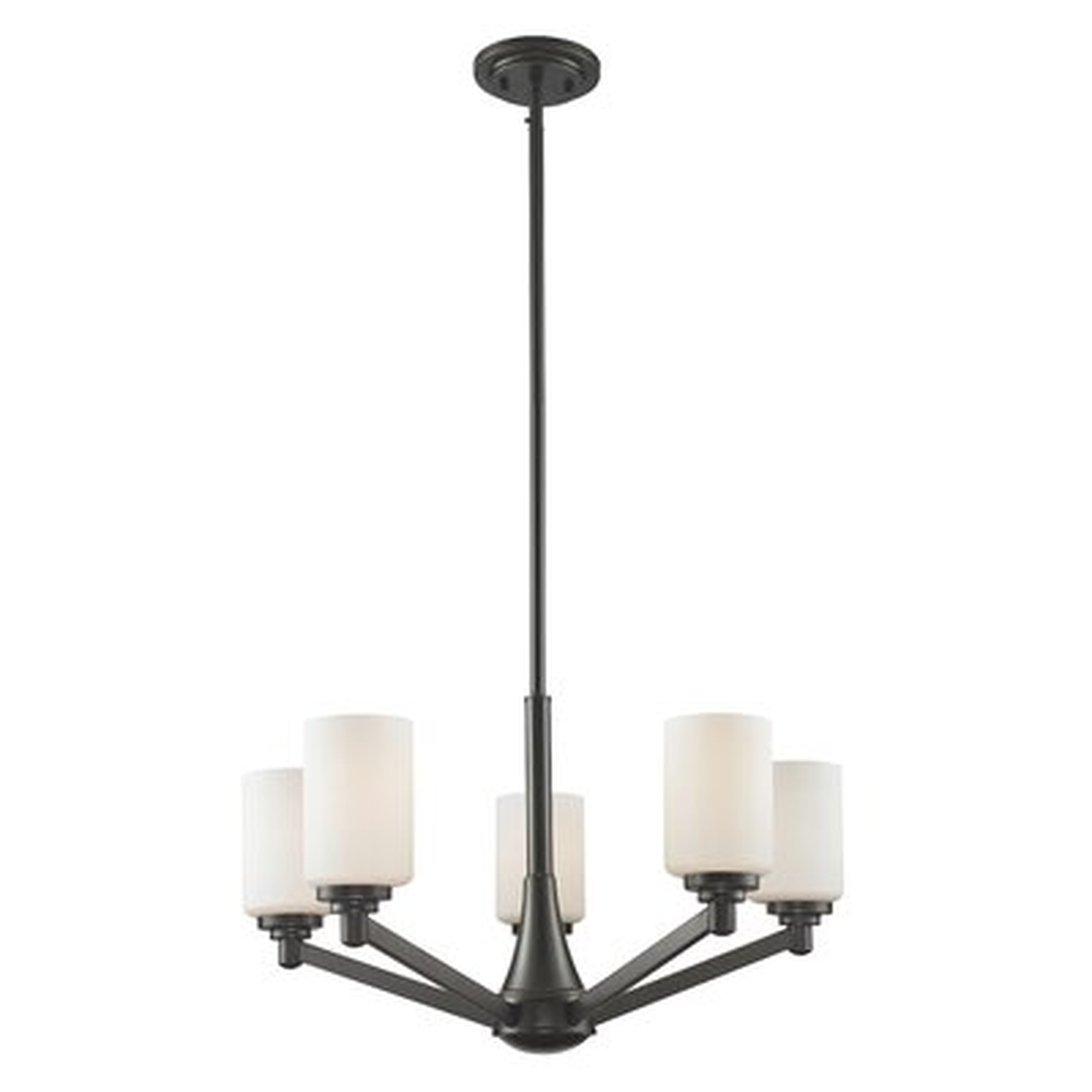 Seeber 5 - Light Shaded Classic / Traditional Chandelier - Wayfair