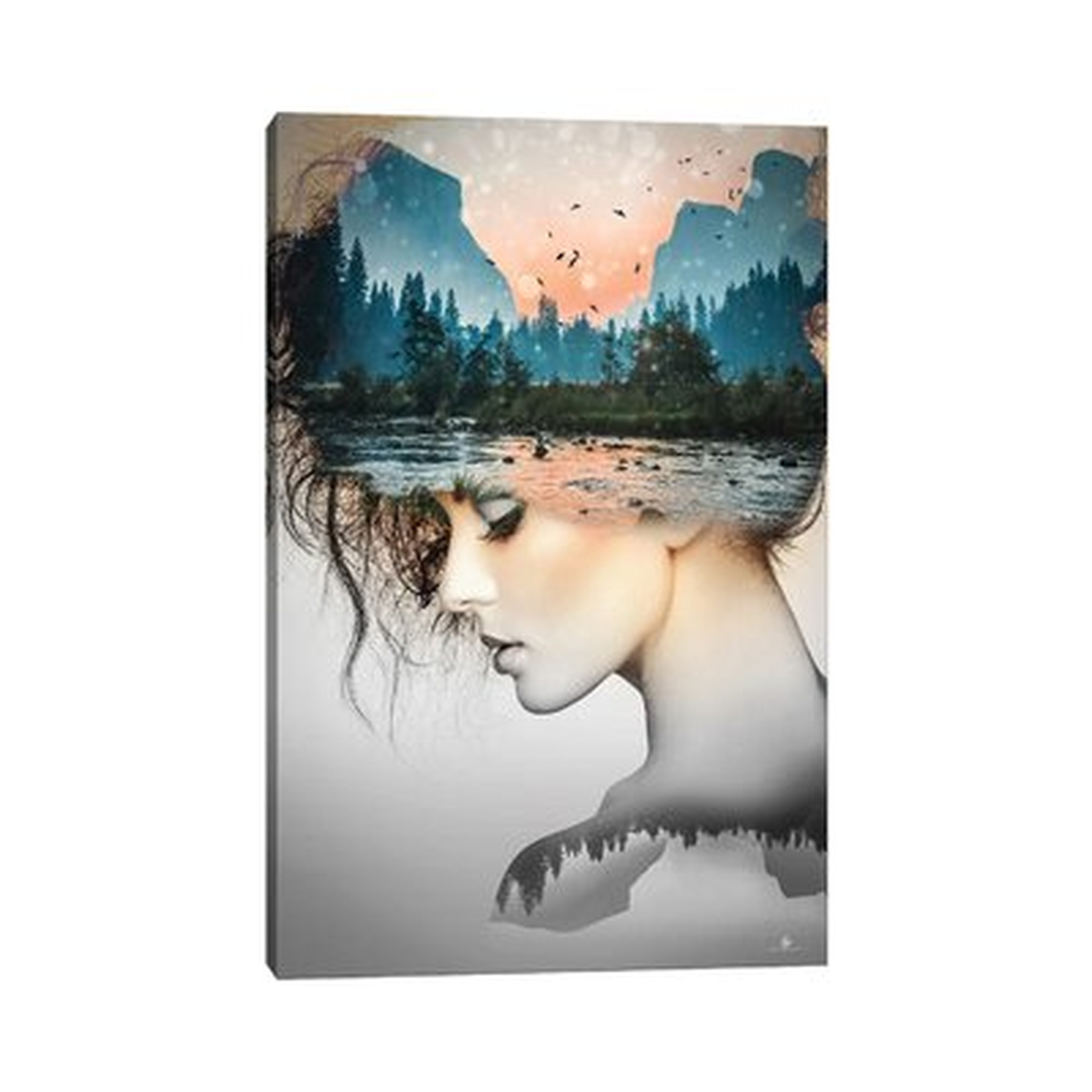 Woman IV by fndesignart - Wrapped Canvas Graphic Art Print - Wayfair