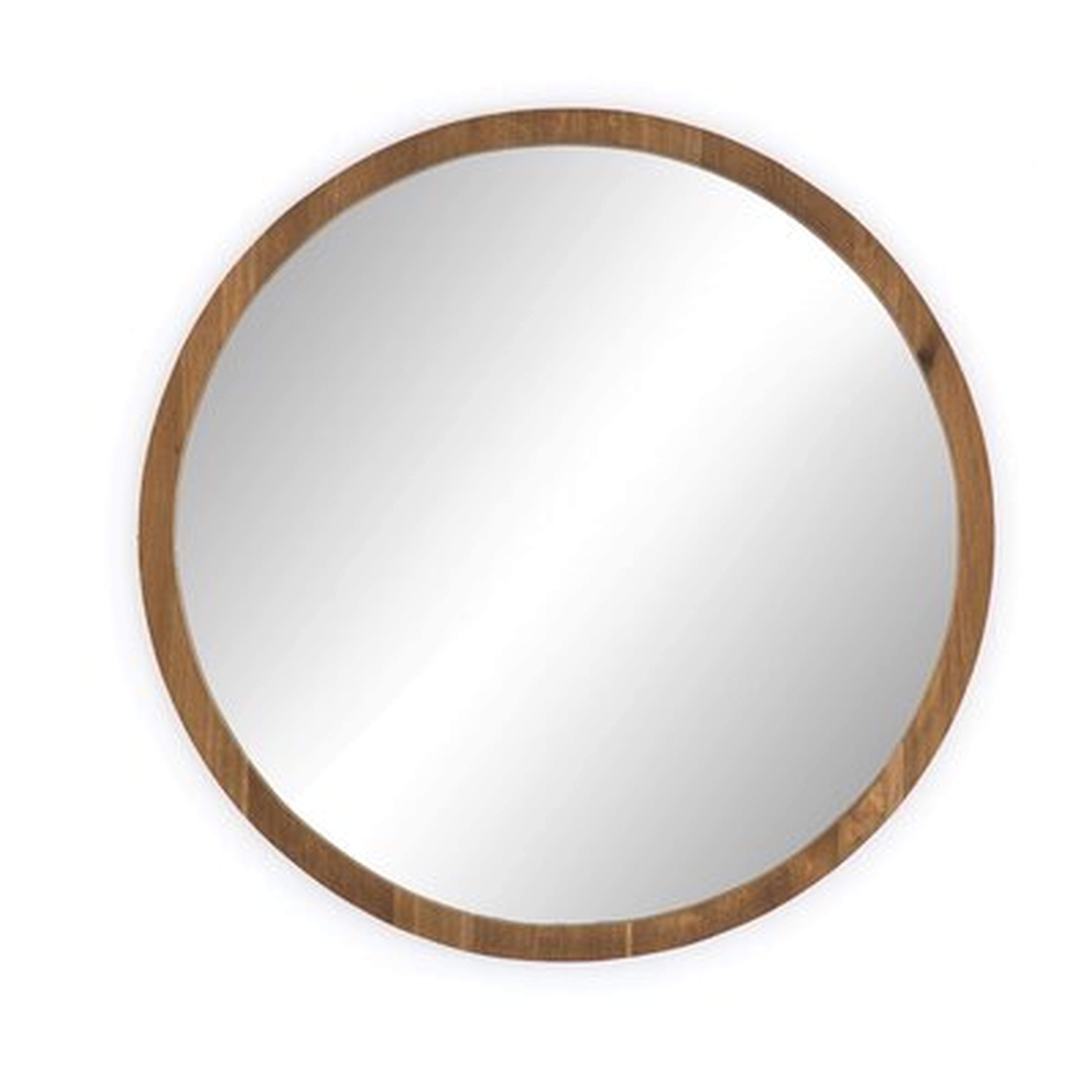 Anner Round Mirror - Wayfair