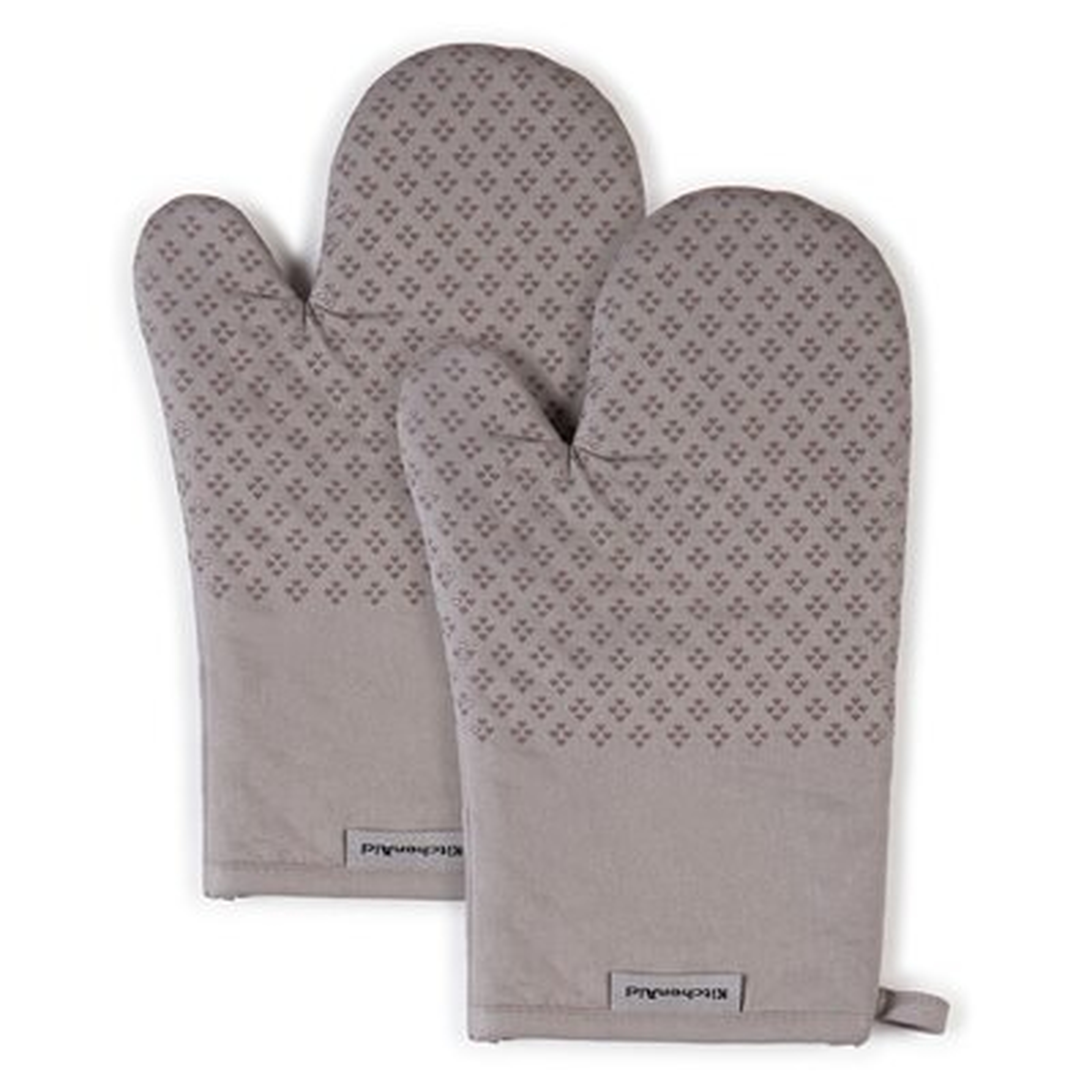 KitchenAid Asteroid Solid Textured Oven Mitt - Birch Lane