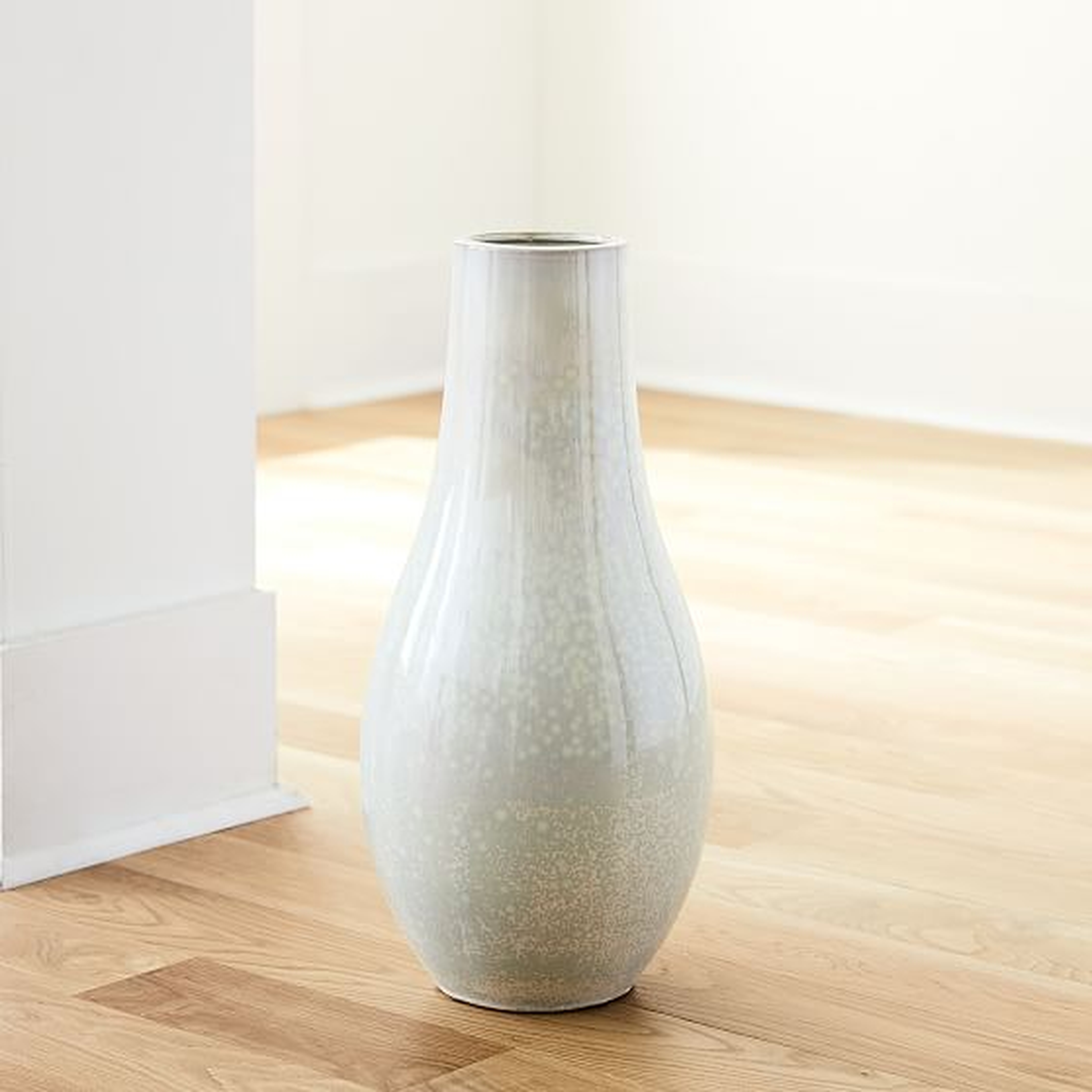 Reactive Floor Vases, Tall, White - West Elm