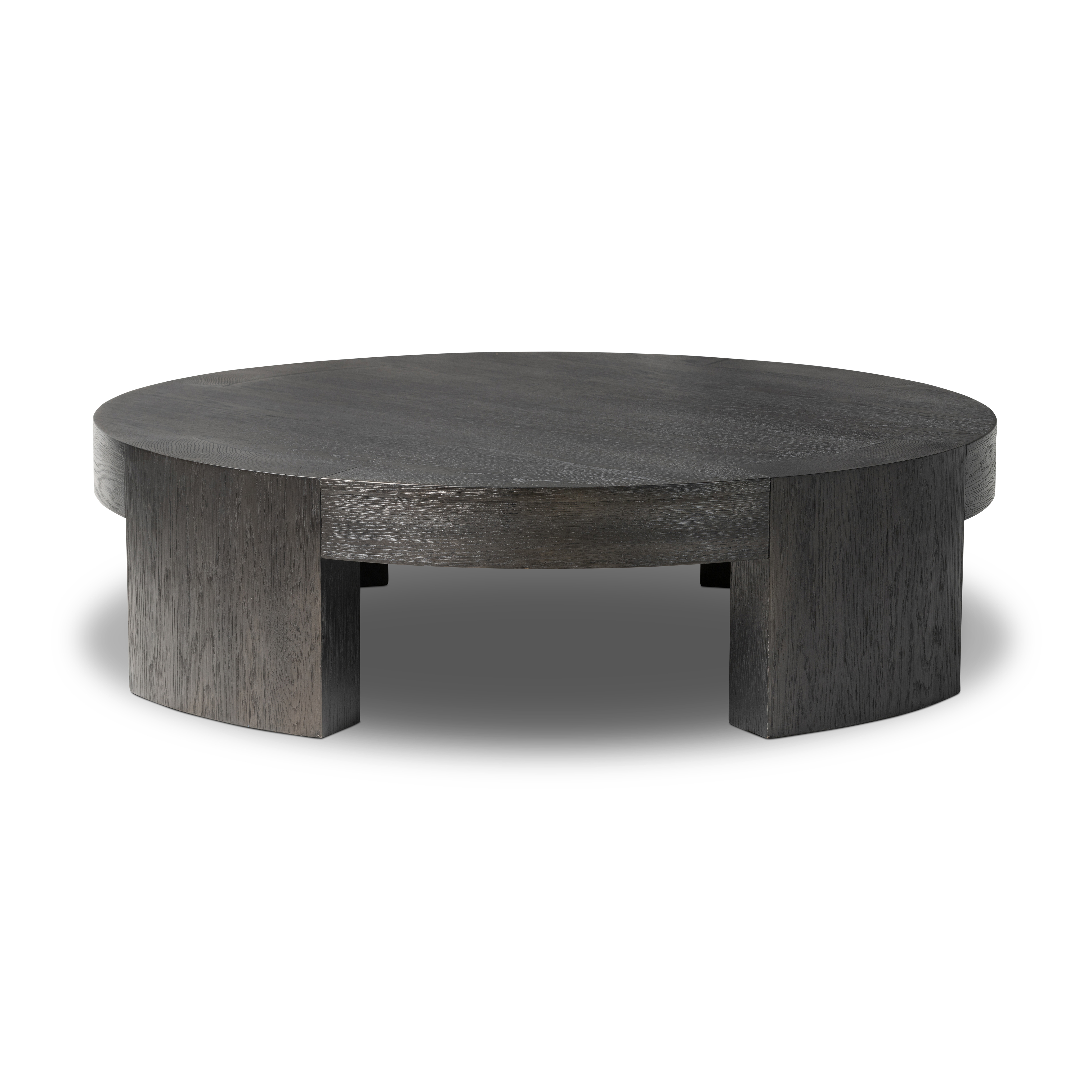 Sheffield Coffee Table - Charcoal Oak Veneer - Four Hands