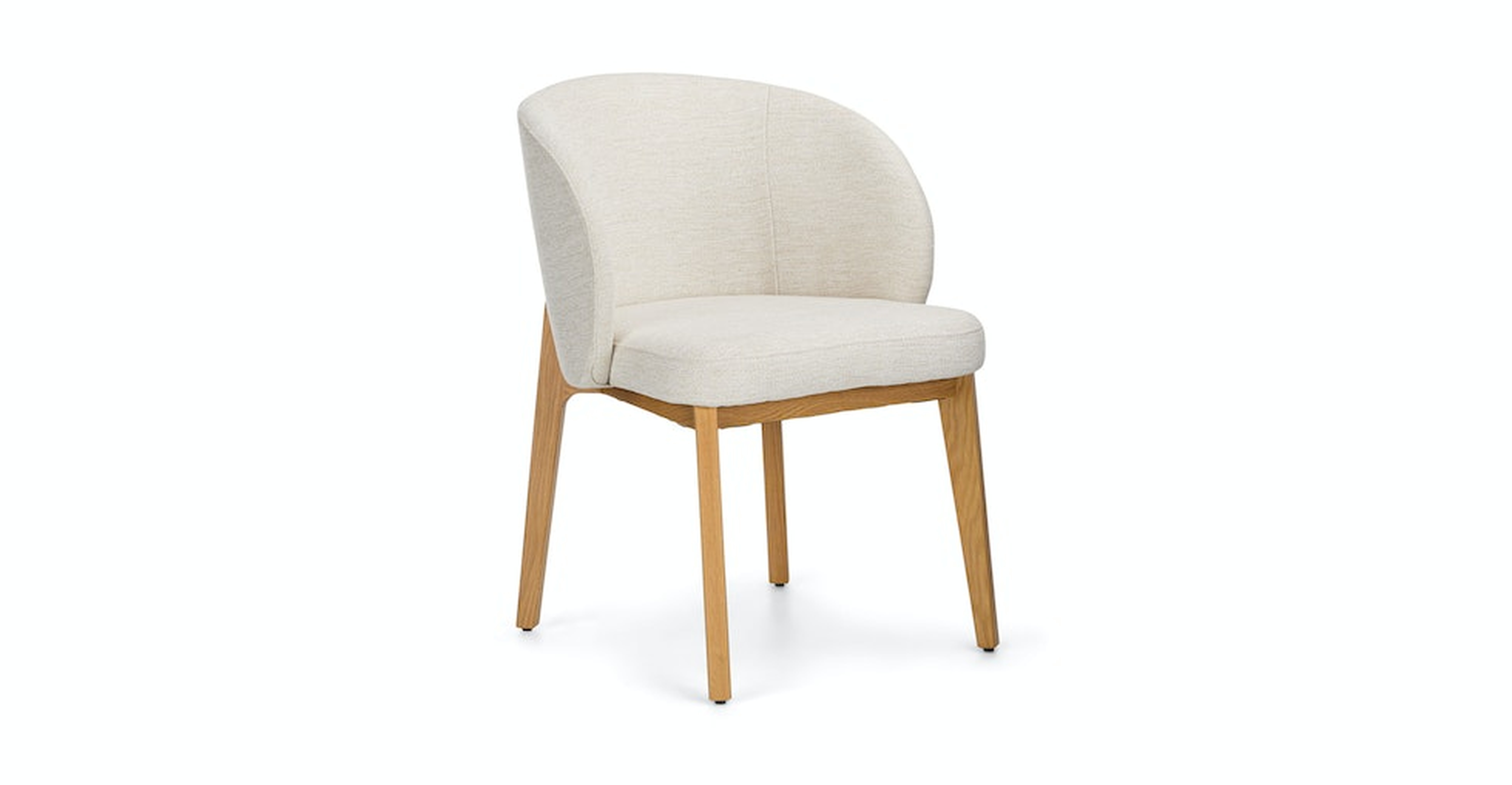 Alta Dining Armchair - Oak and Camellia Ivory - Article