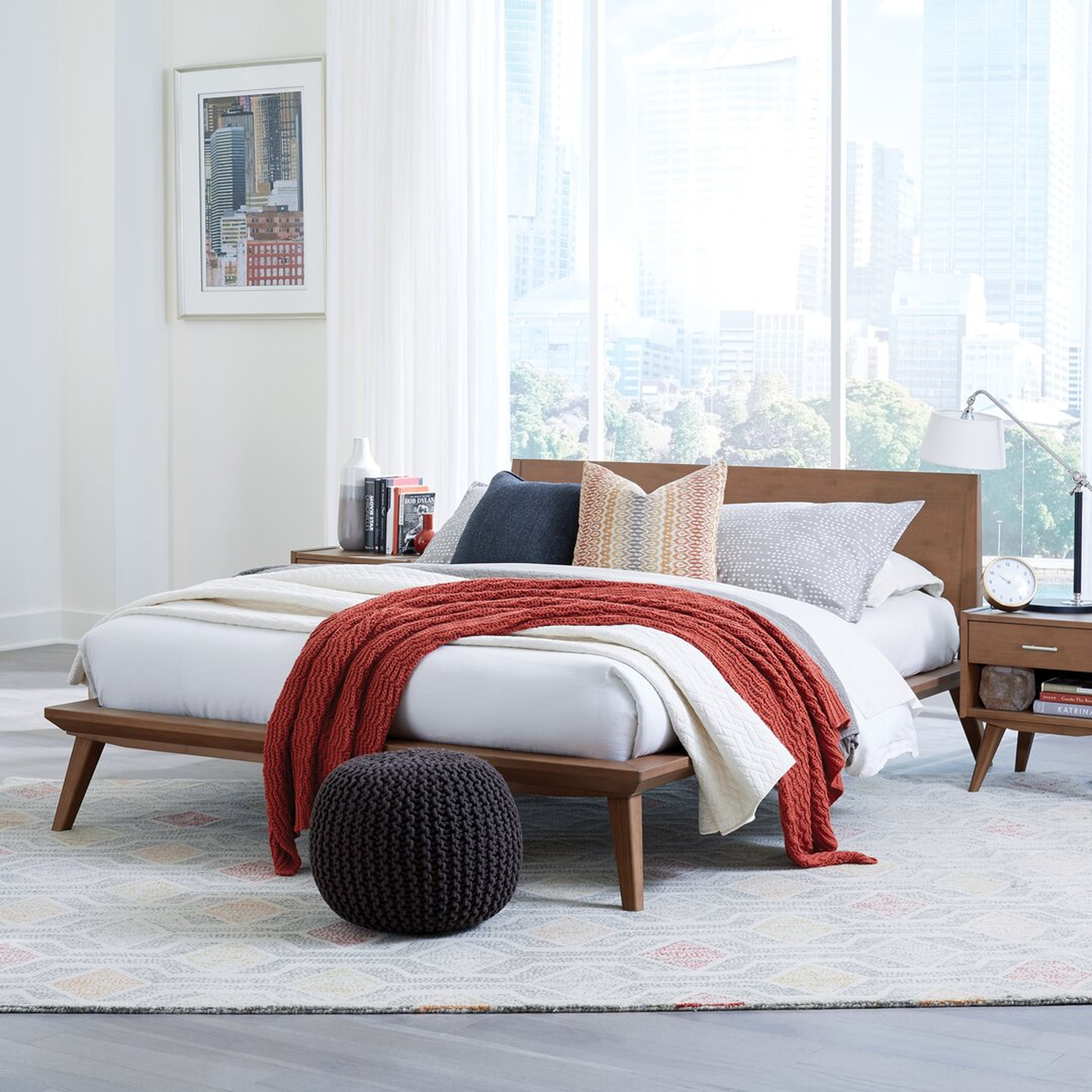 "Epoch Design Amore Bamboo Bed Frame" - Perigold