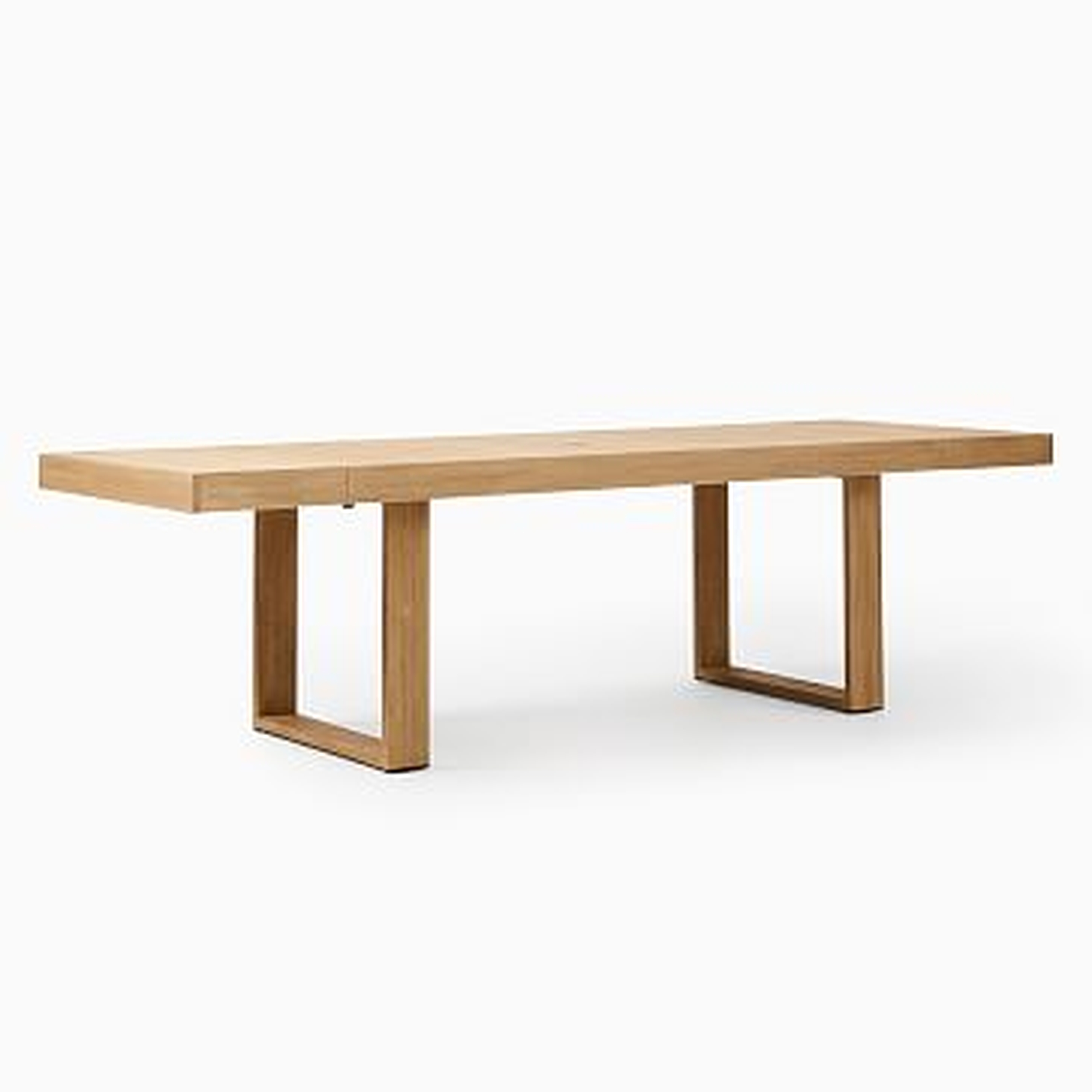 Portside Outdoor Expandable Dining Table, Reef - West Elm