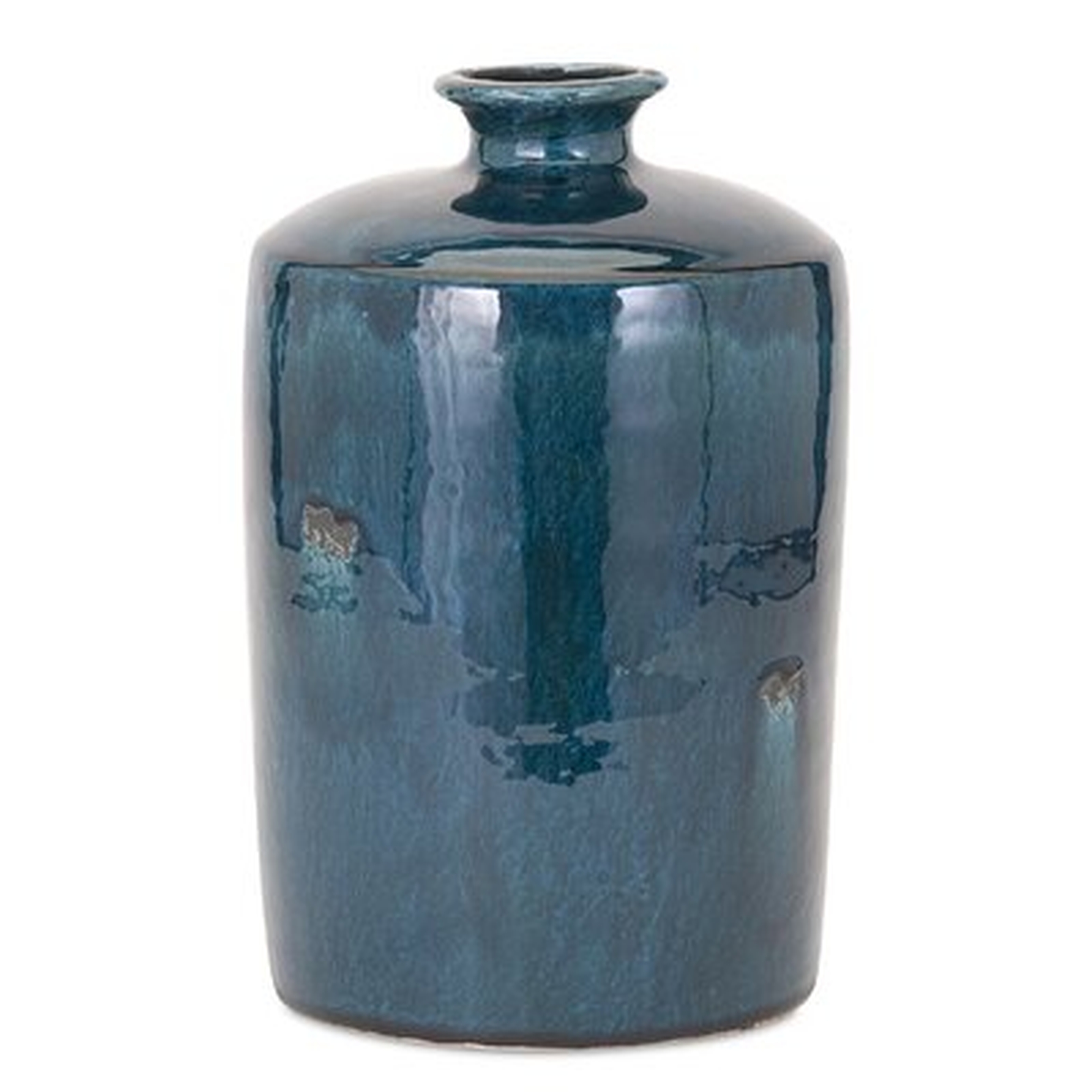 Midgegooroo Blue Trumpet Table Vase - Wayfair
