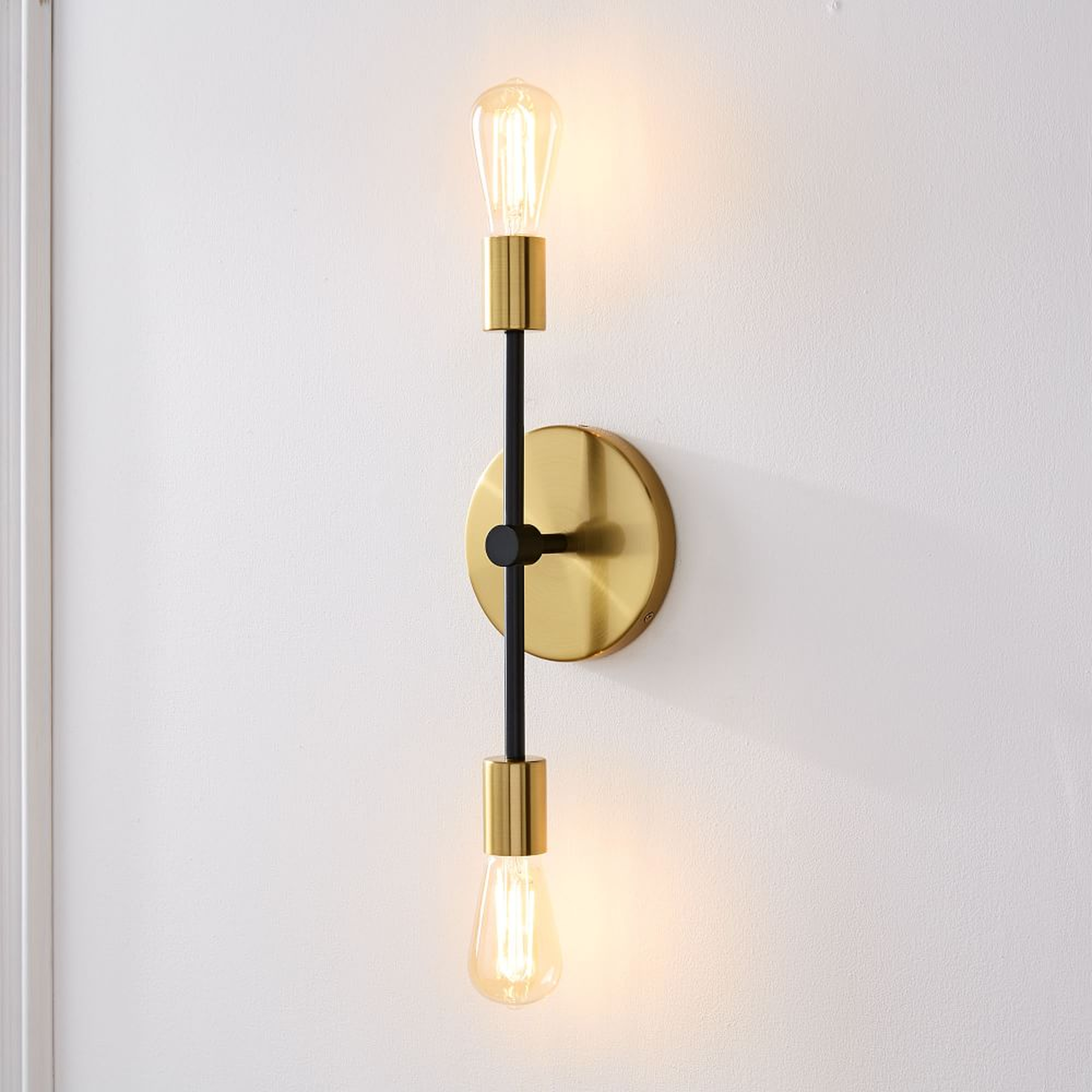 Mobile Sconce, 2-Light, Two-Tone, Individual - West Elm